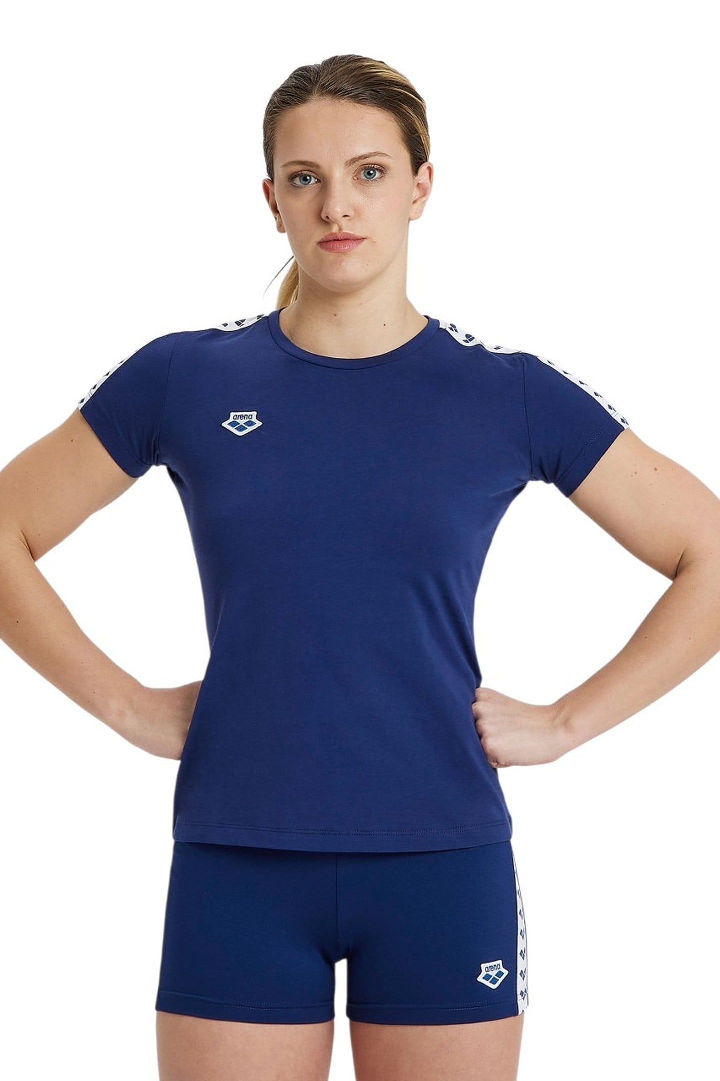 W T-SHIRT TEAM NAVY-WHITE-NAVY 2