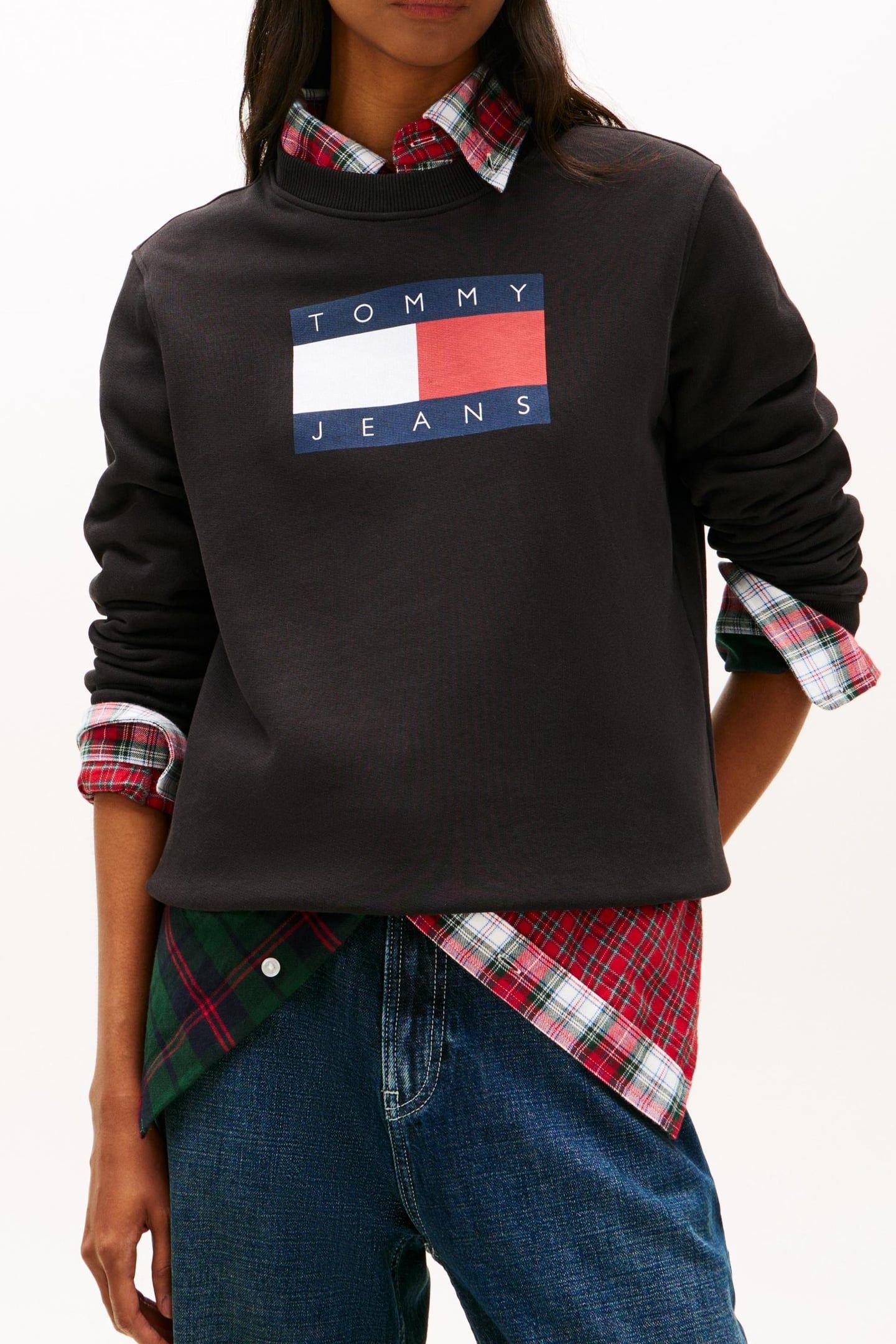 REGULAR FLAG CREW BLACK 1
