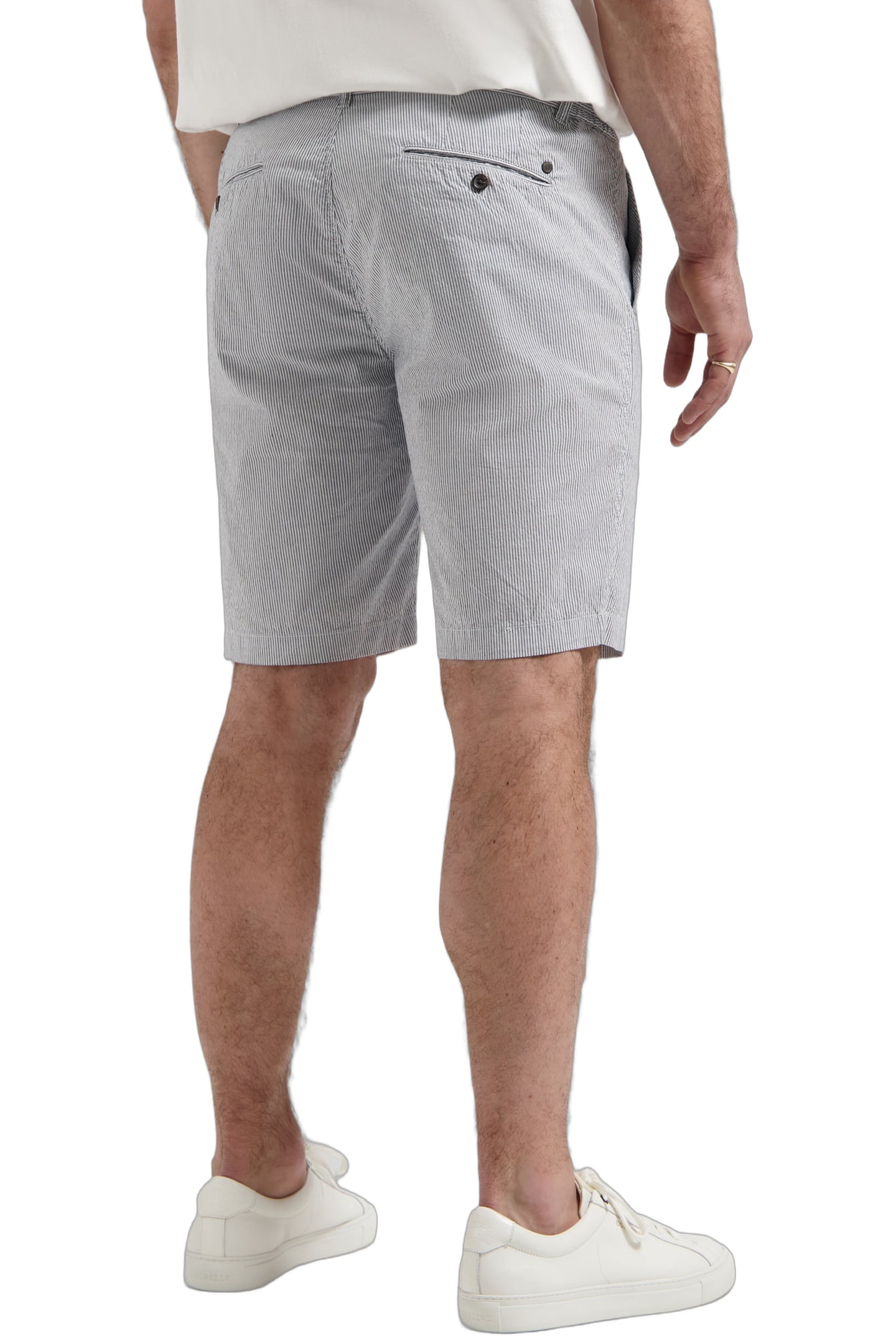 DS-LANCASTER STRIPE SHORTS DK. NAVY 3