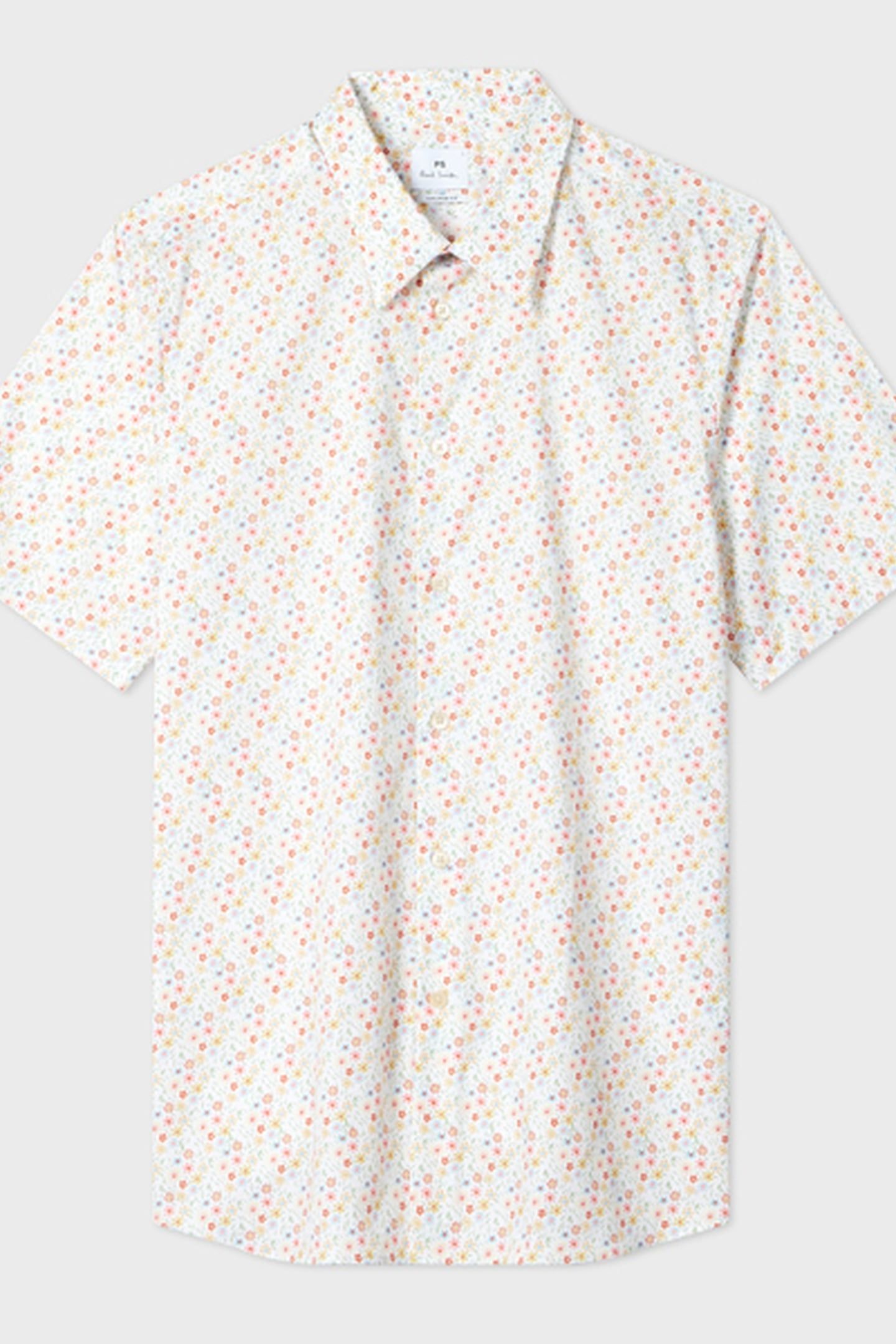 SS TAILORED FIT SHIRT WHITE 2