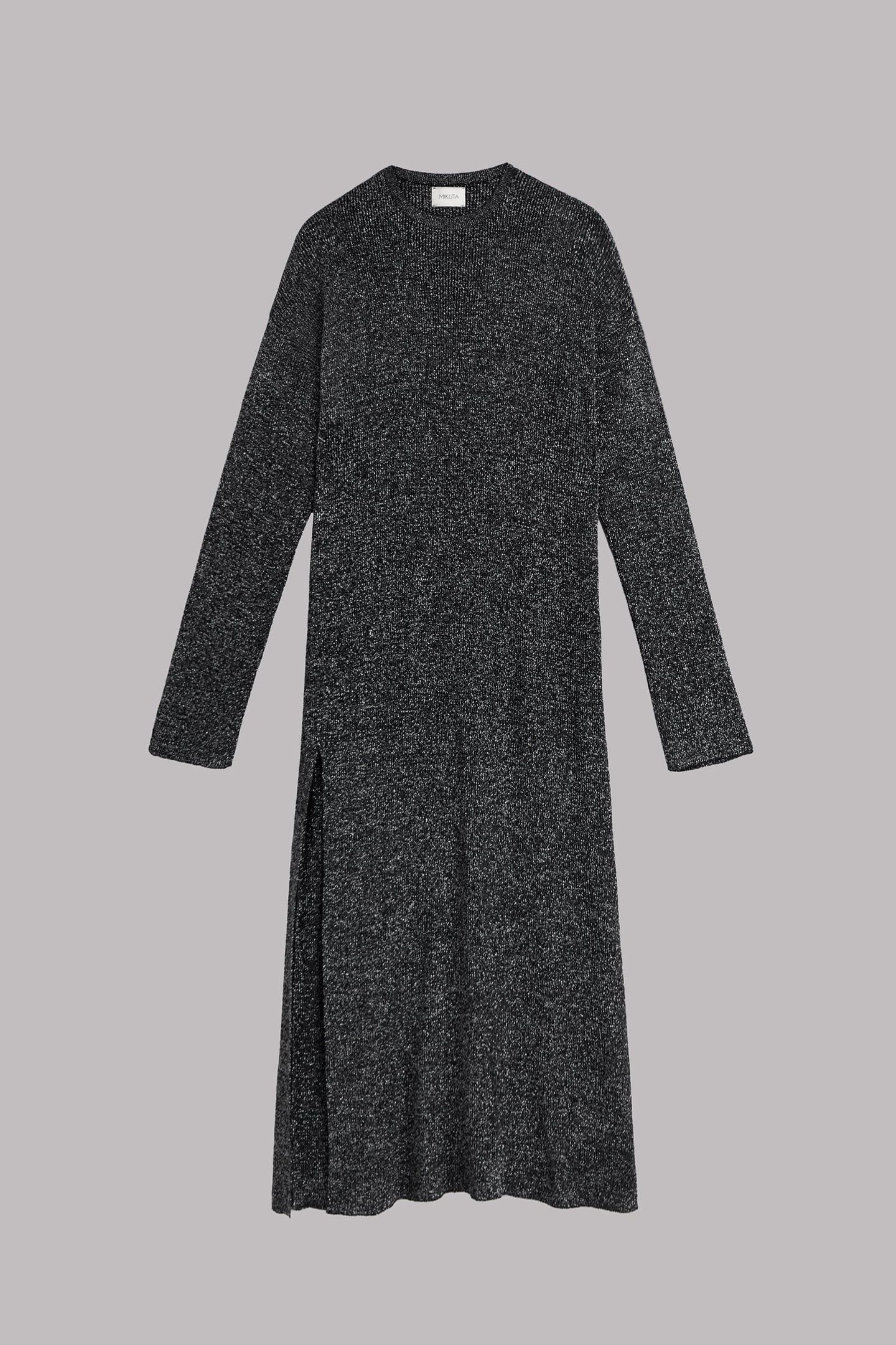 THE SILVER SPARKLY LOOSE LONGSLEEVE DRESS 3