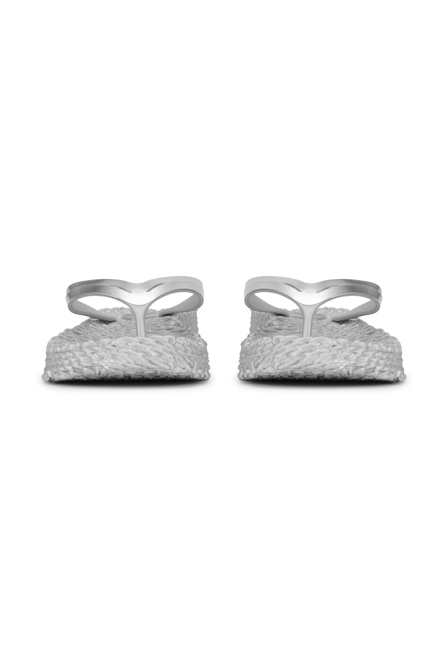 PLATEAU FLIPFLOPS CHEERFUL08M SILVER 5