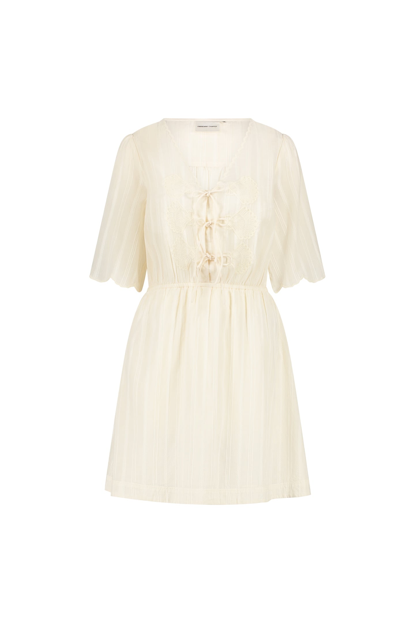 RORY DRESS COSY WHITE 4