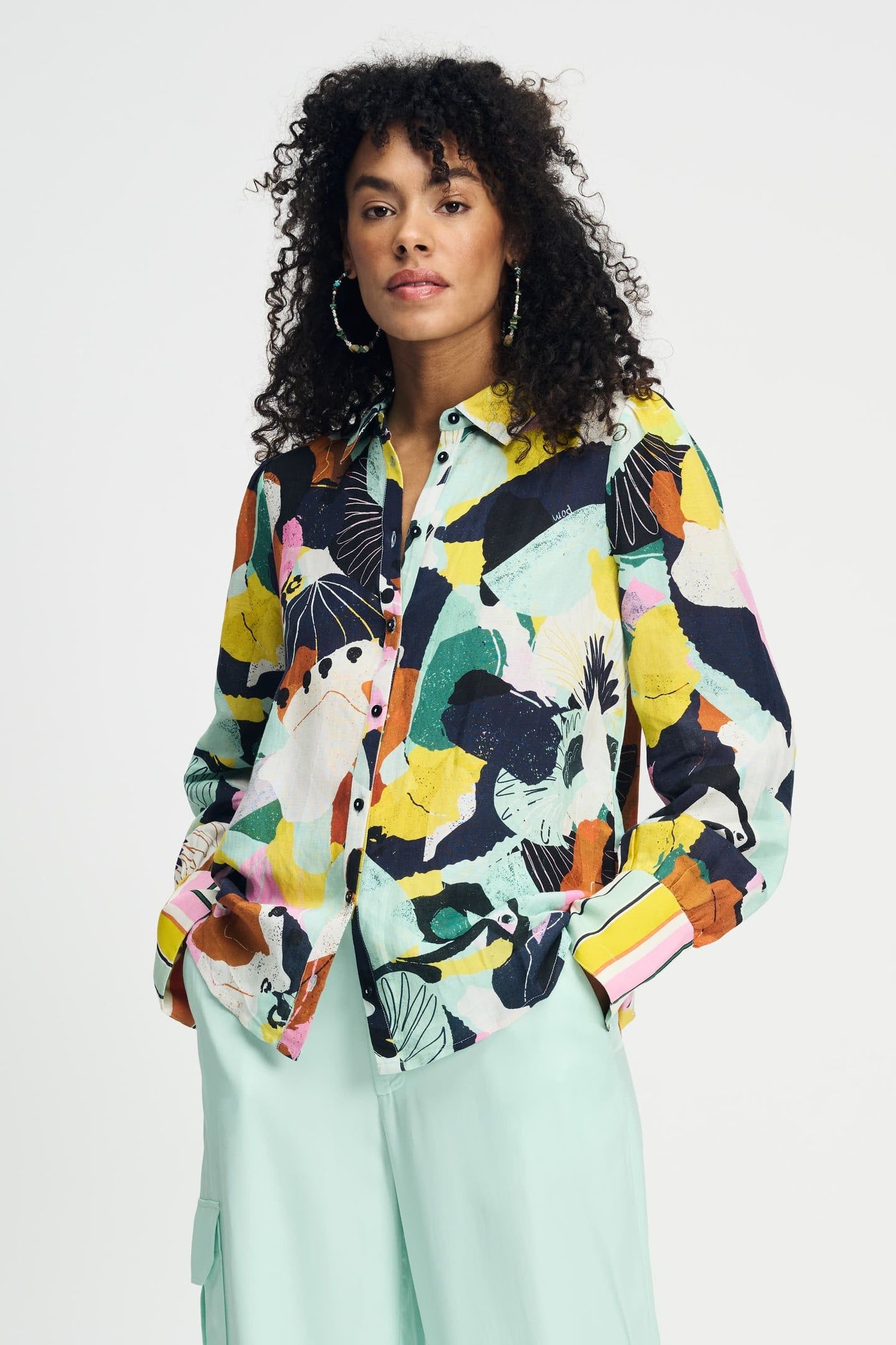 BLOUSE - PARADISE LINEN 1
