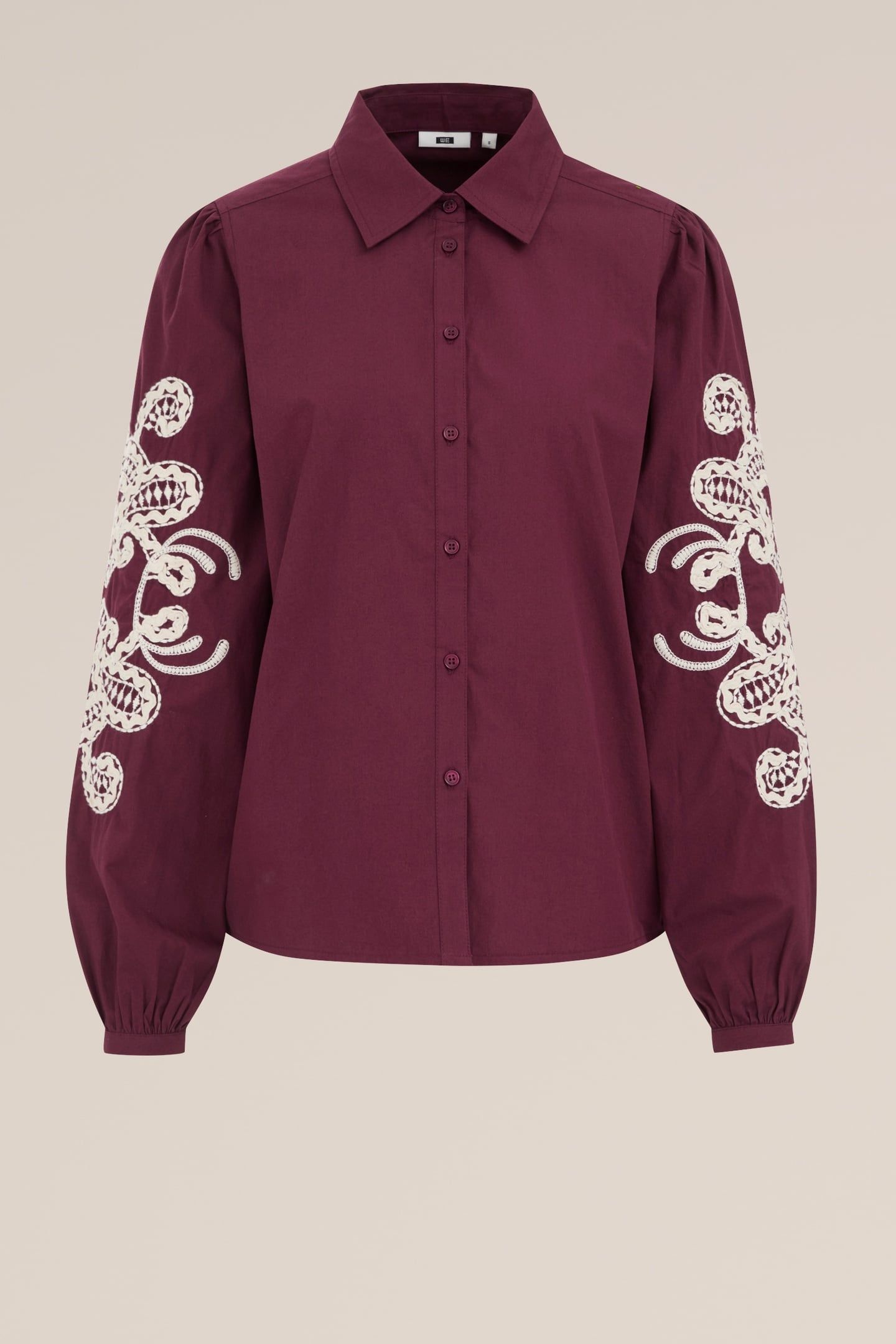 BLOUSE BURGUNDY RED 4