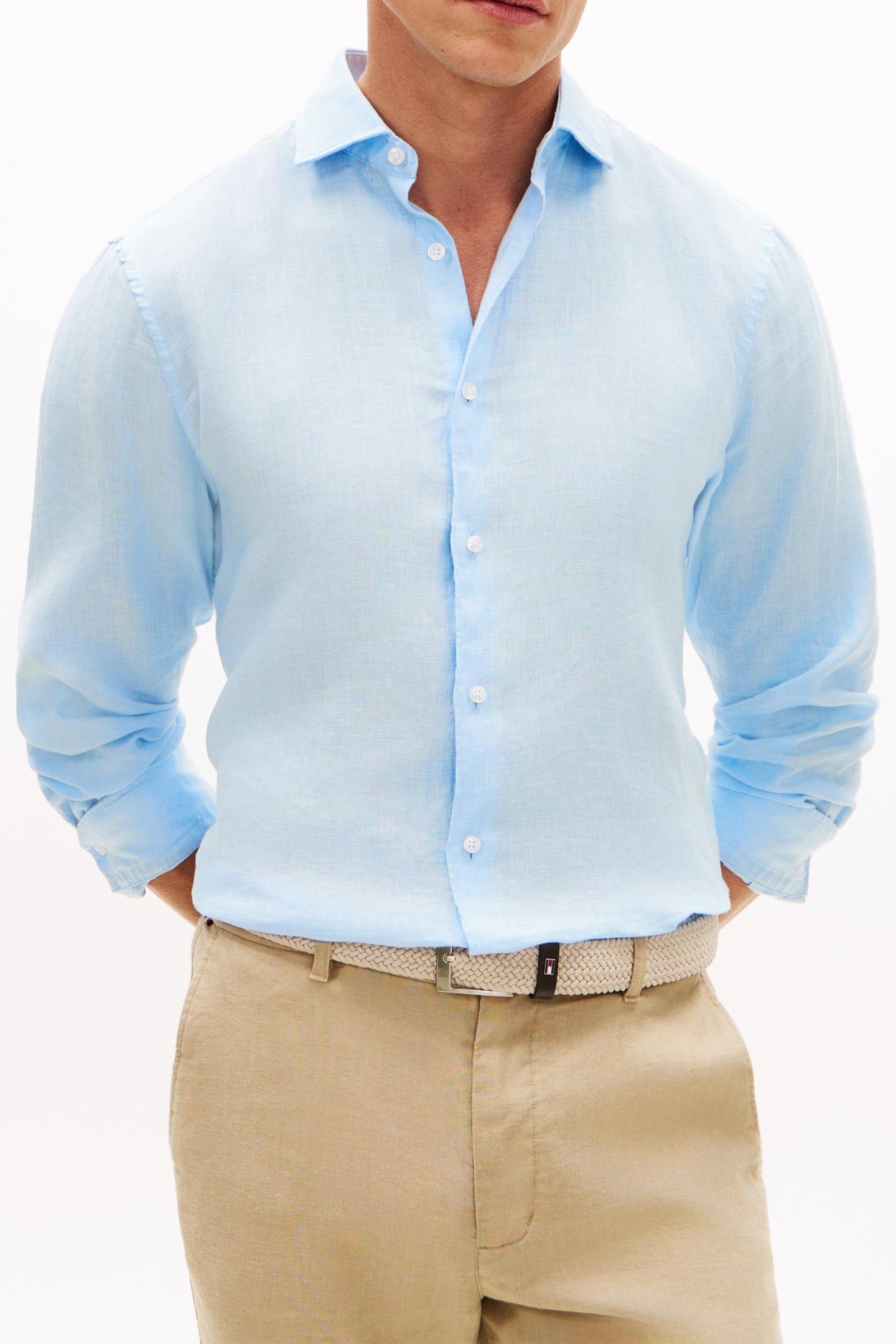 DC LINEN SHIRT BREEZY BLUE 3