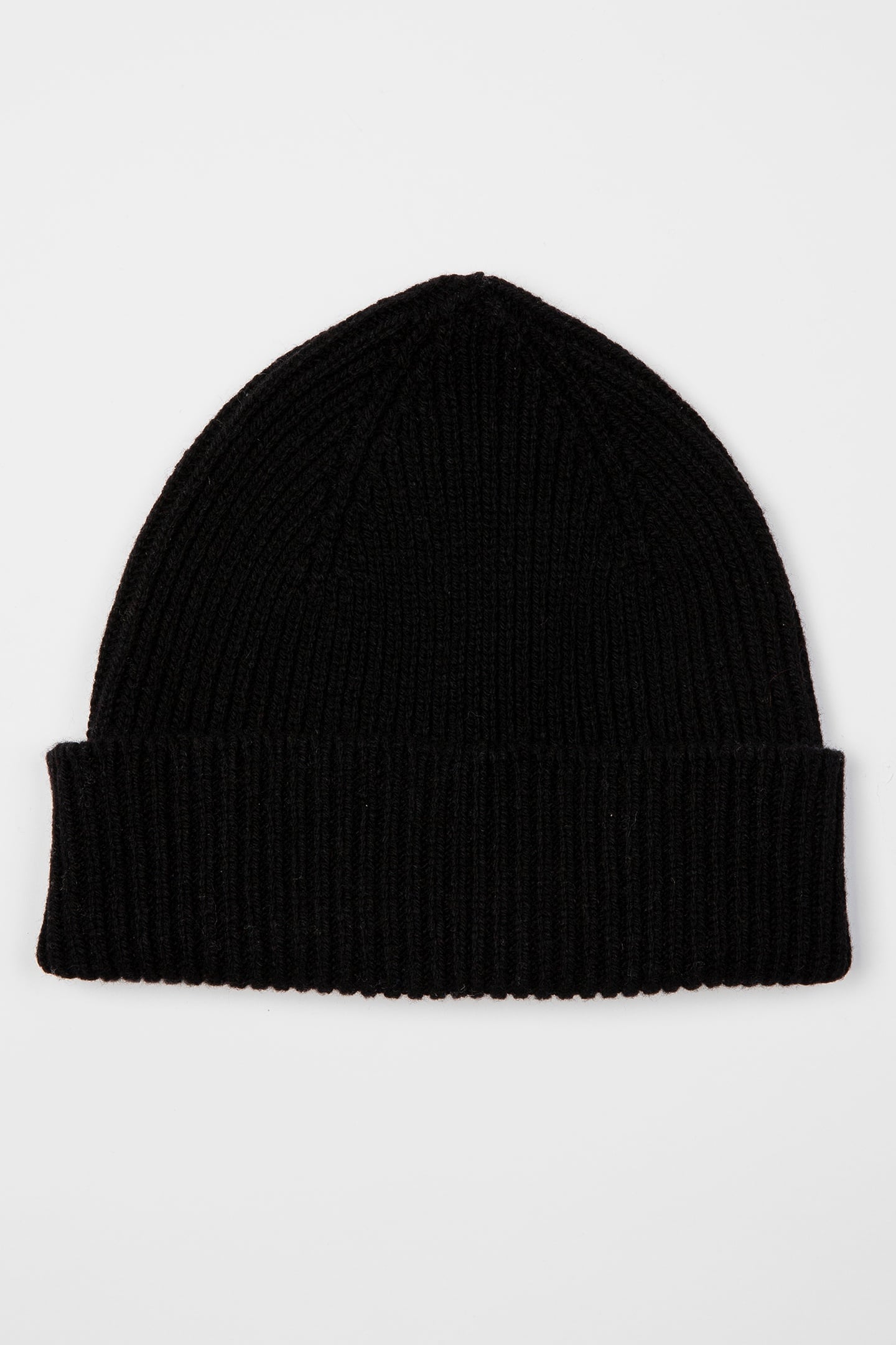 HAT CASHMR BEANIE BLACK 4
