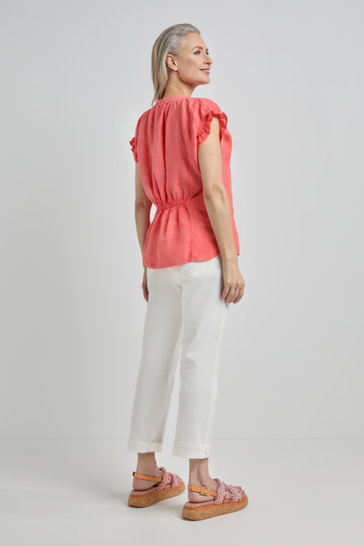 JULIUS BLOUSE CORAL 4
