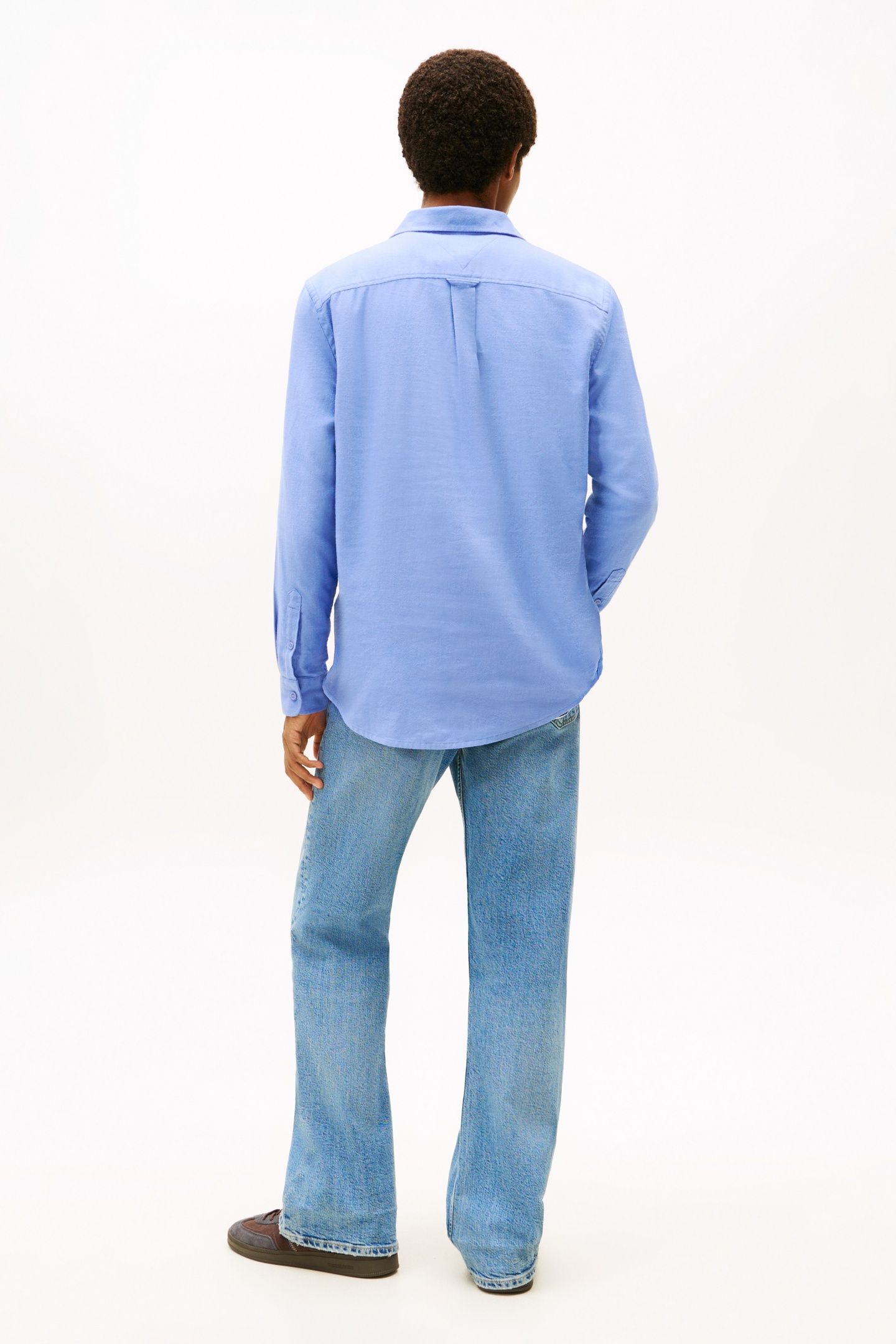 REGULAR FLANNEL SHIRT NORDIC IRIS 5
