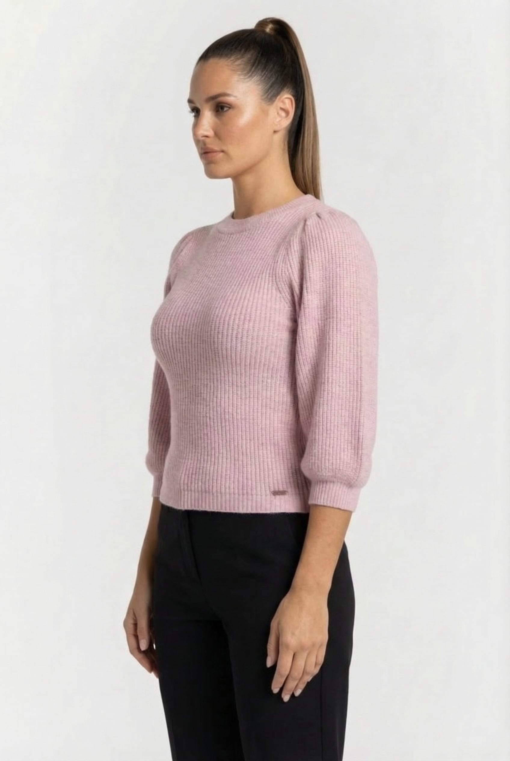 CARY FLAT KNIT FOREST LILA 3