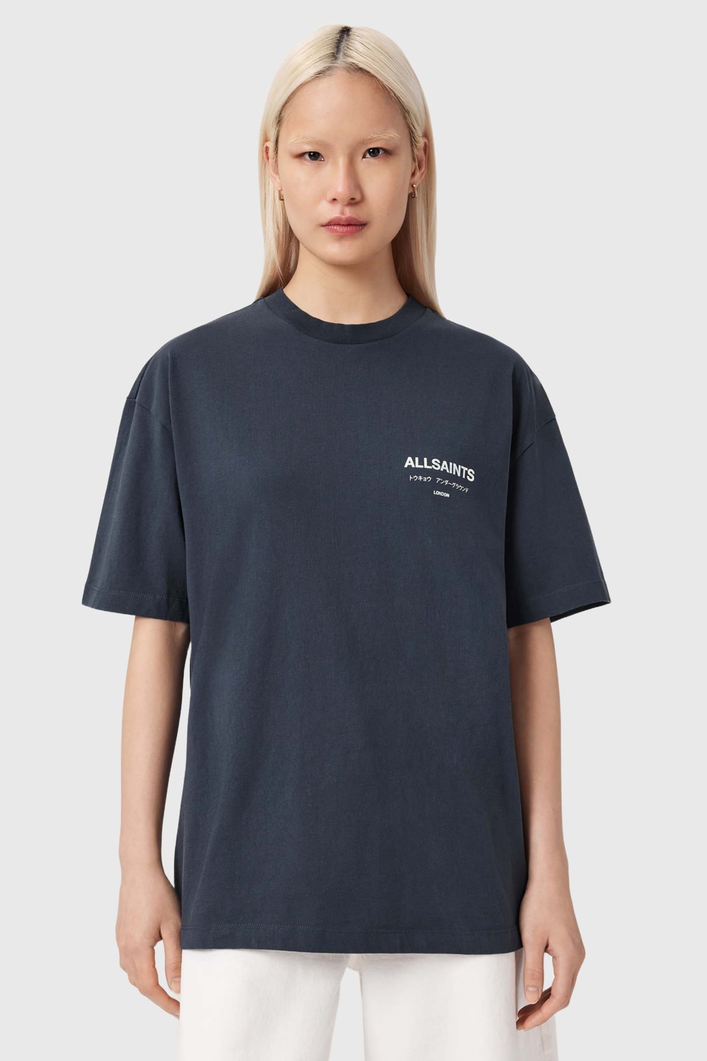 UNDERGROUND ETTA TEE MOONSTONE BLUE 1