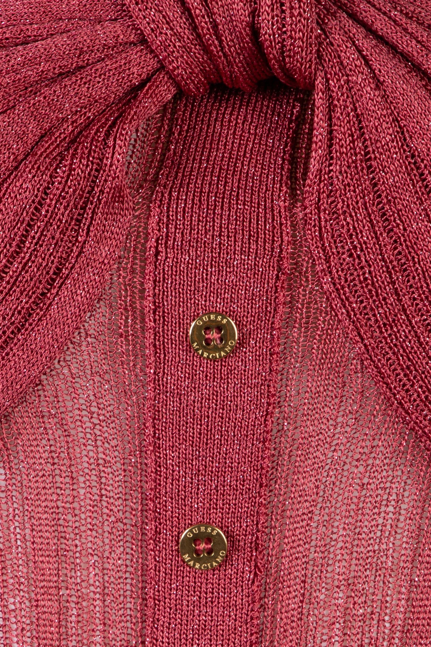 MARCIANO BY GUESS GIA SWEATER TOP FLOWERING PEONY LURE 4