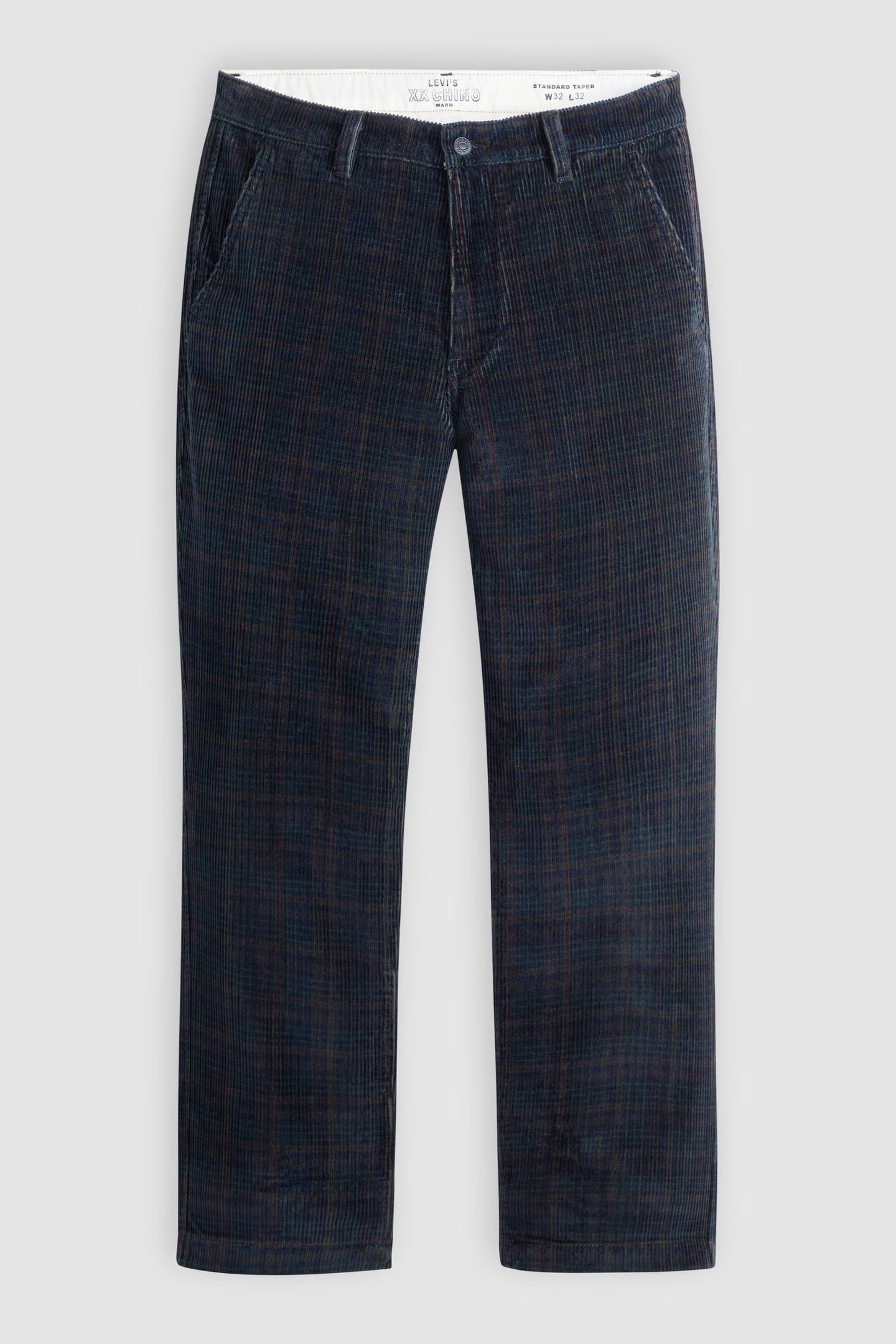XX AUTHENTIC RELAXED CORDUROY CHINOS BLACK 6