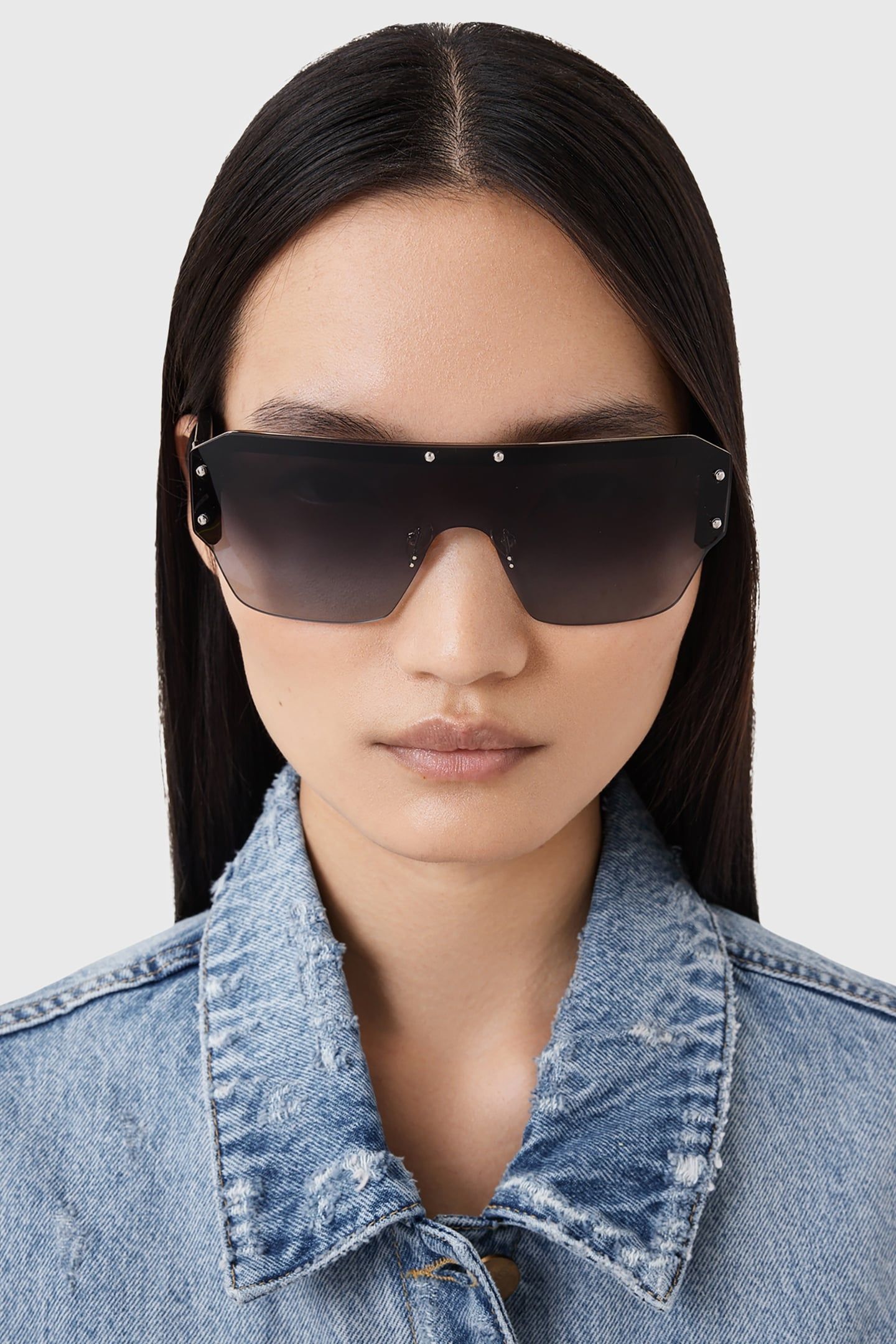 ANIA SUNGLASSES GLOSS BLACK 5