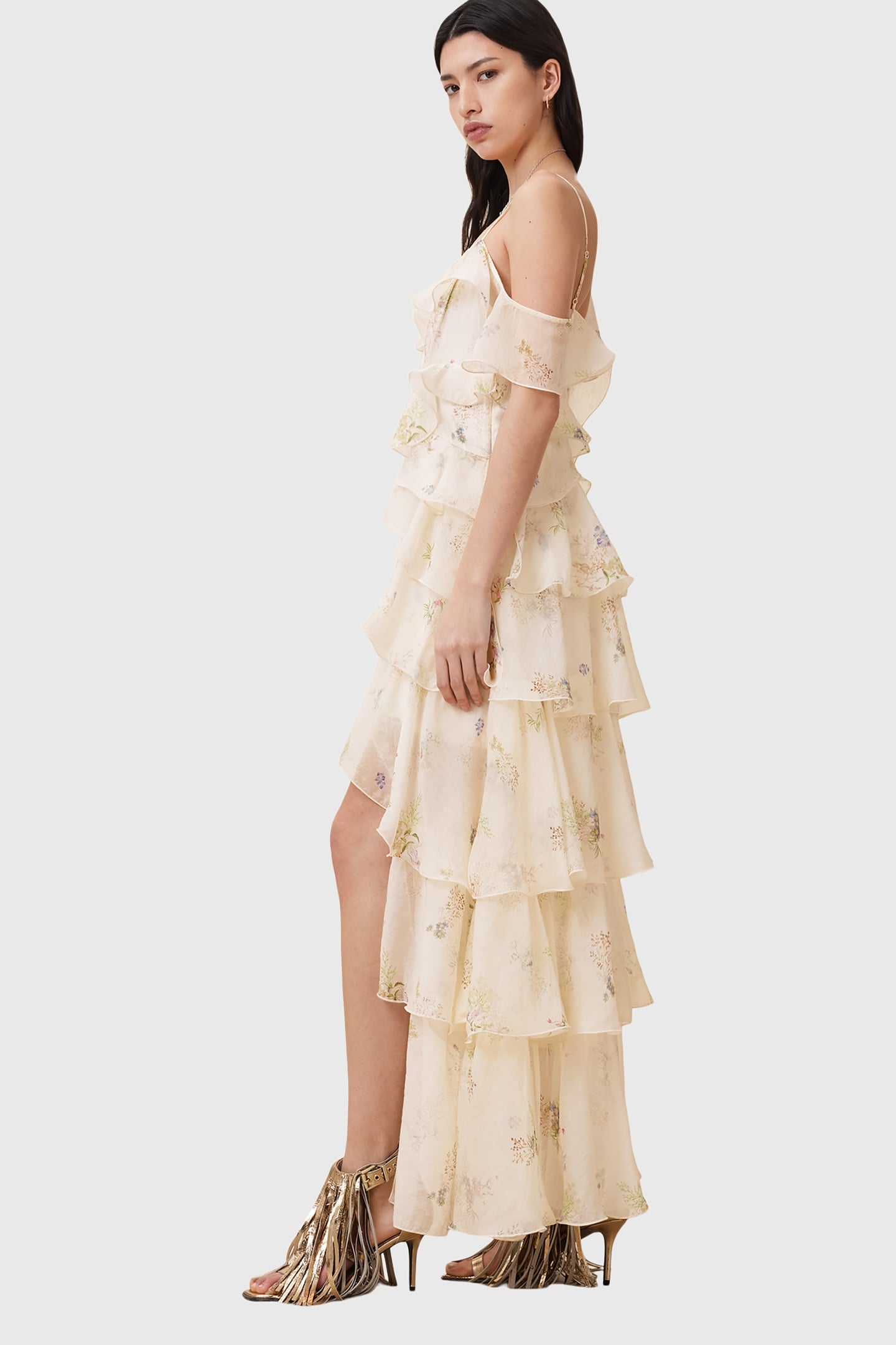 SIENNA DRESS LACI ECRU WHITE 3