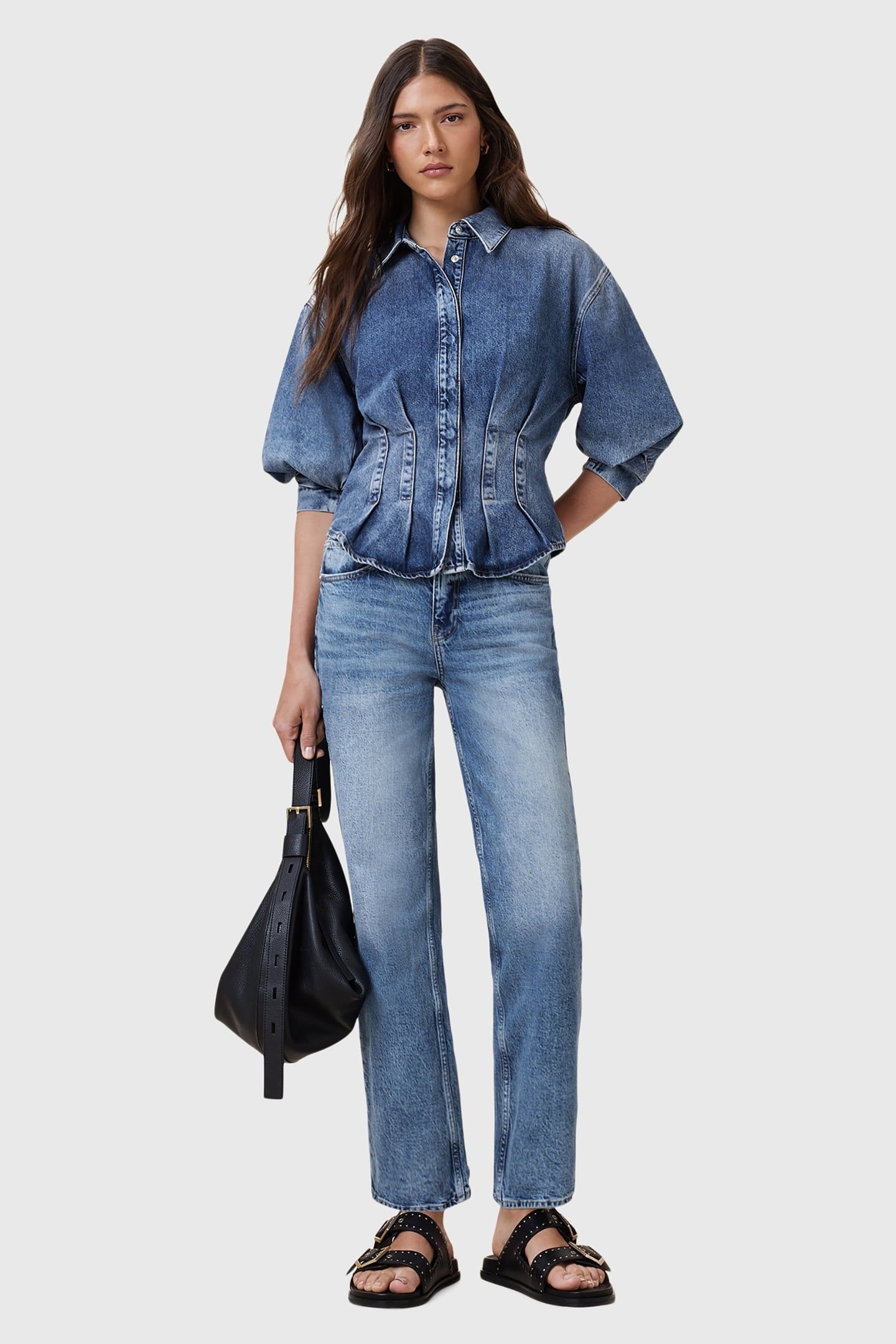 IDA STRAIGHT JEAN MID INDIGO 3