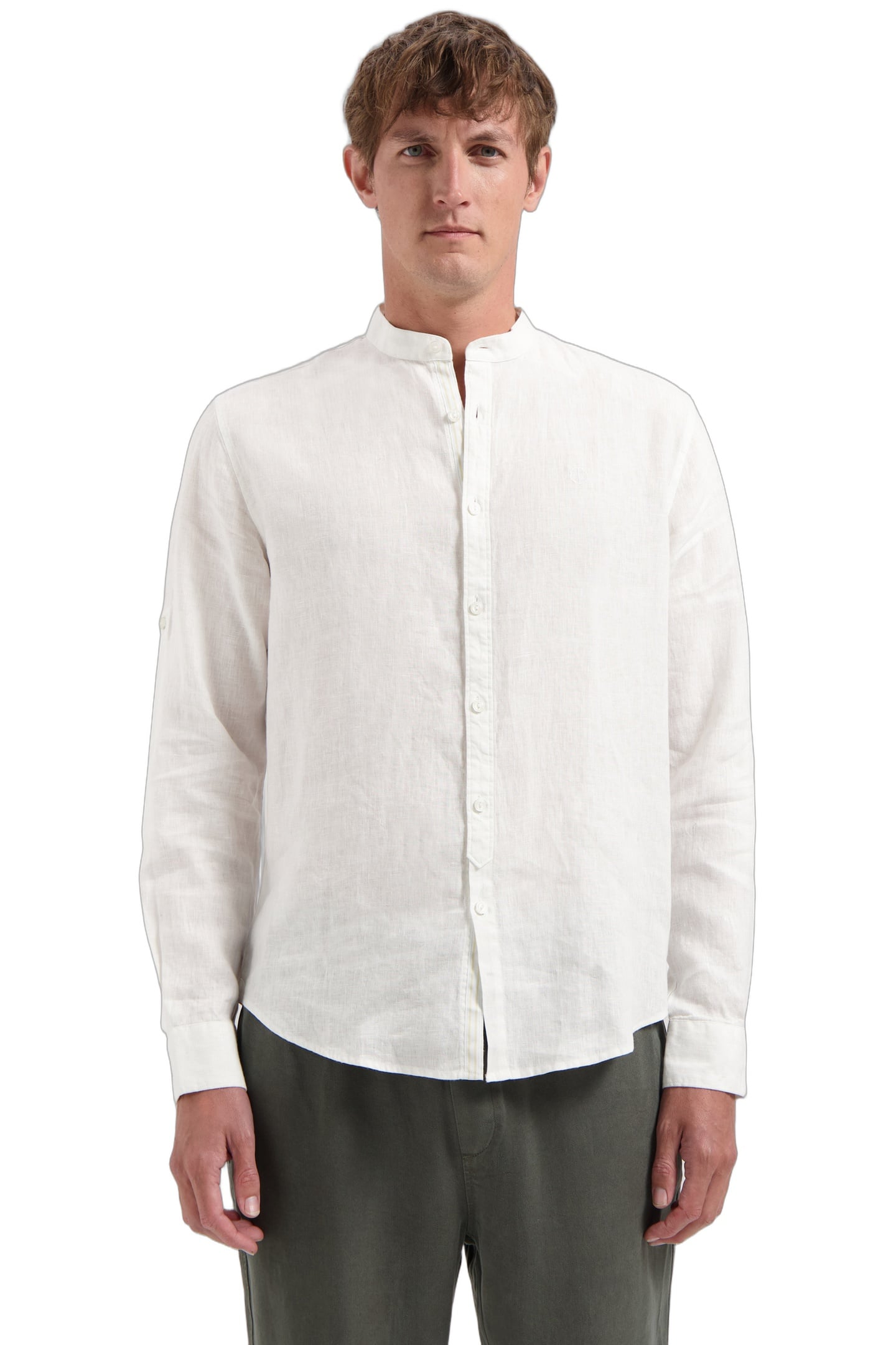 DS-ANDRU MAO SHIRT WHITE 1