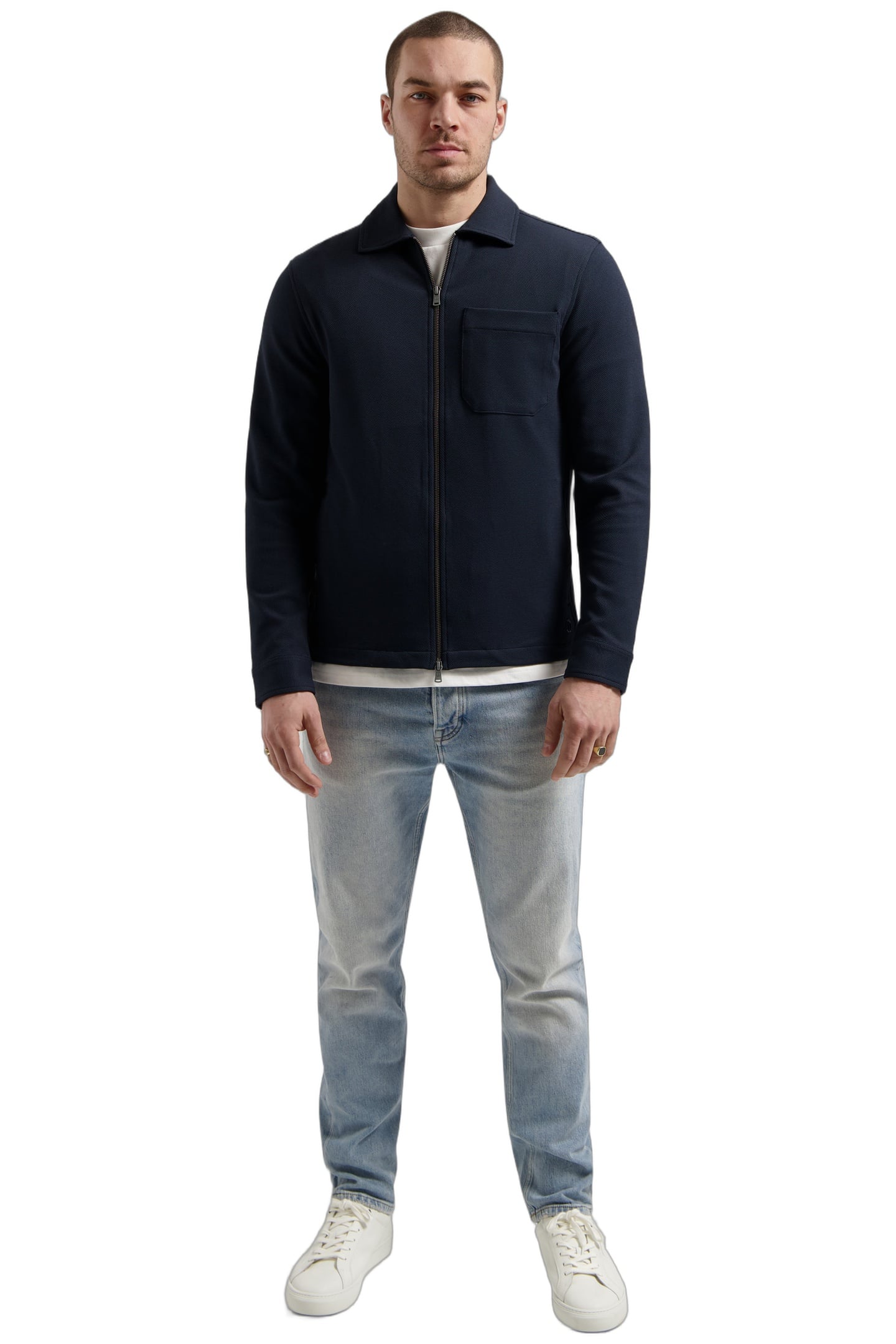 DS-PIKE OVERSHIRT DK. NAVY 1