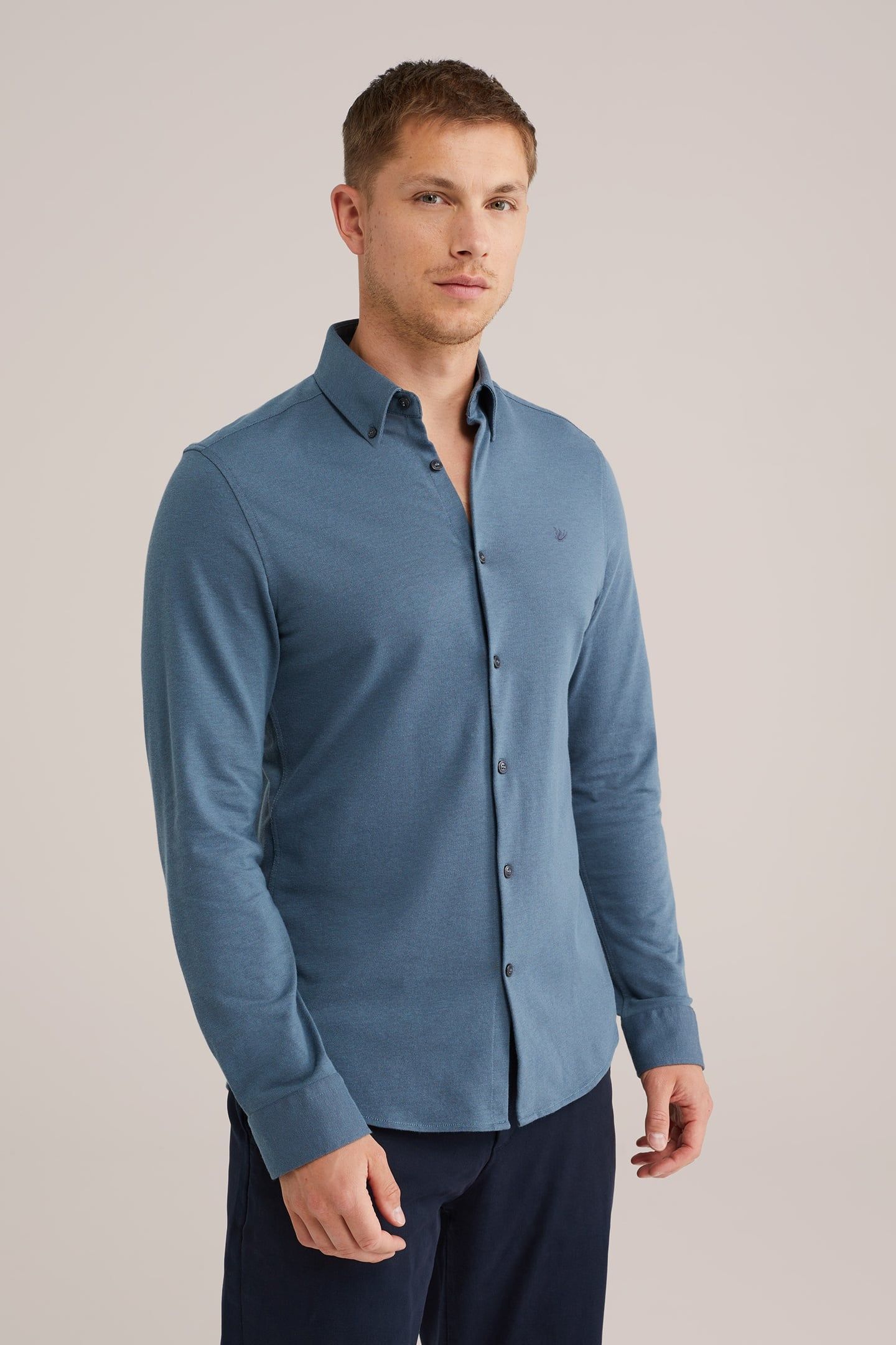 SHIRT GREYISH BLUE 1