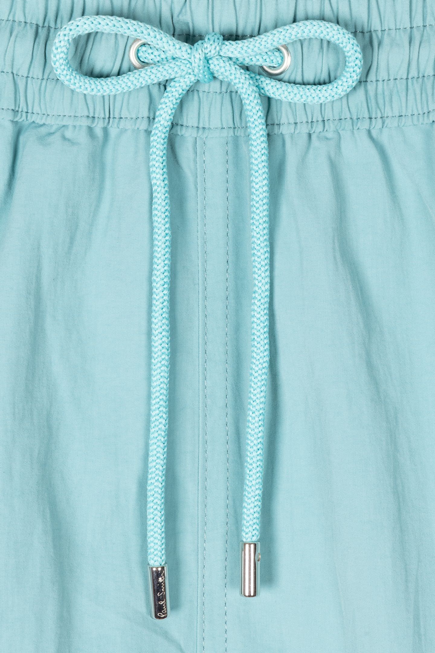 SWIMSHORT PLN+STRP PETROL BLUE 3