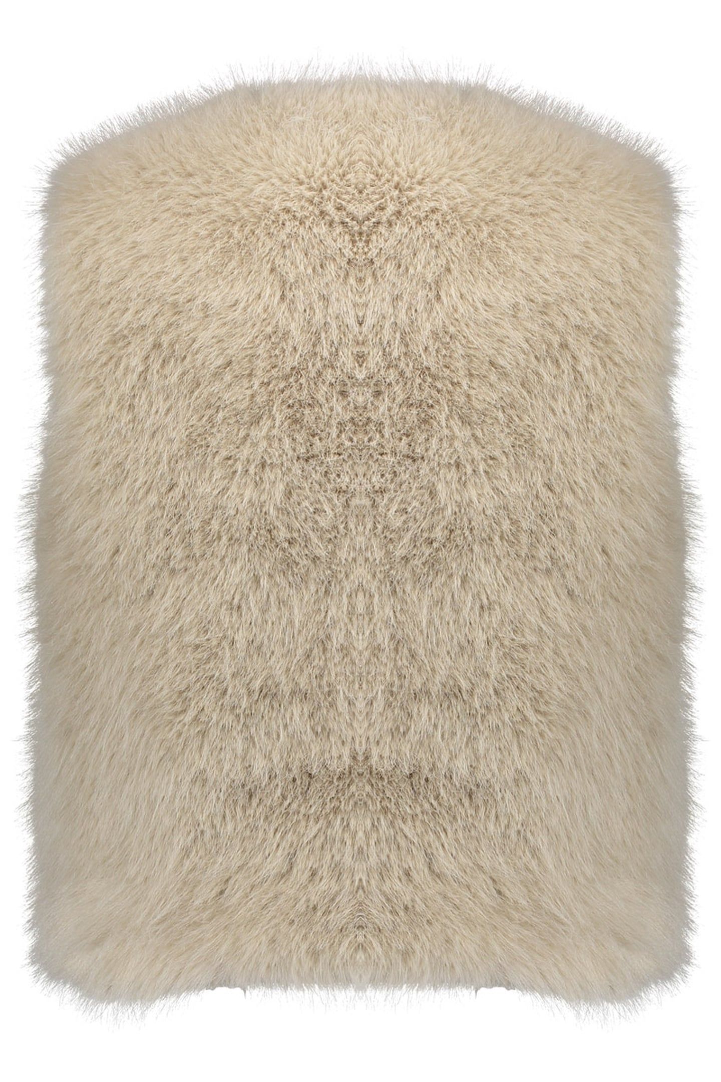GILET FAKE FUR GREIGE 2