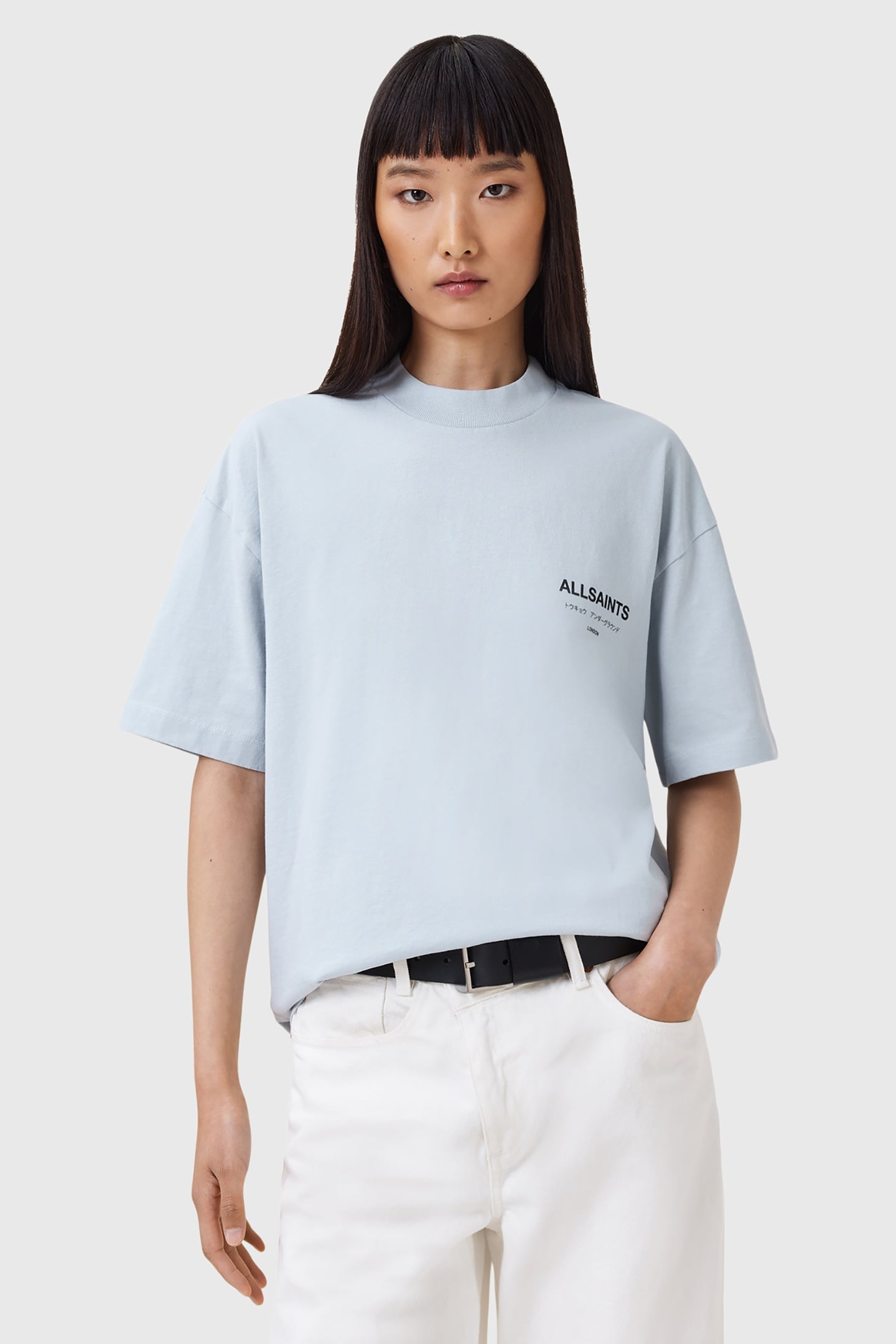 UNDERGROUND ETTA TEE BARELY BLUE 1