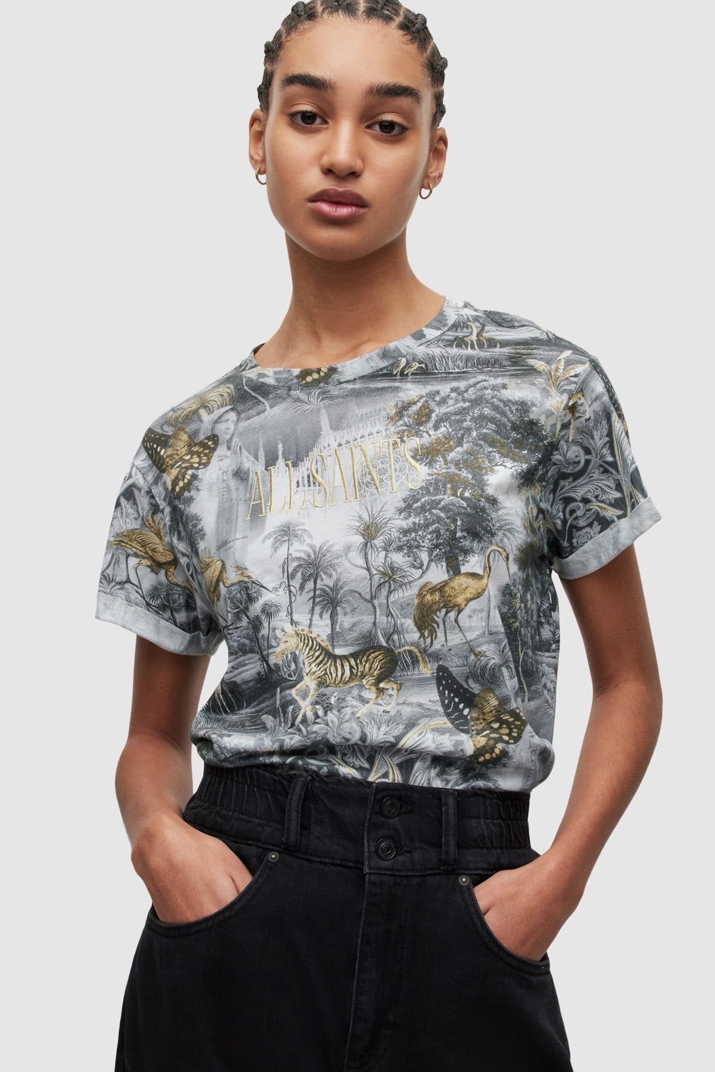 ANNA BEVERLY TEE GREY 1