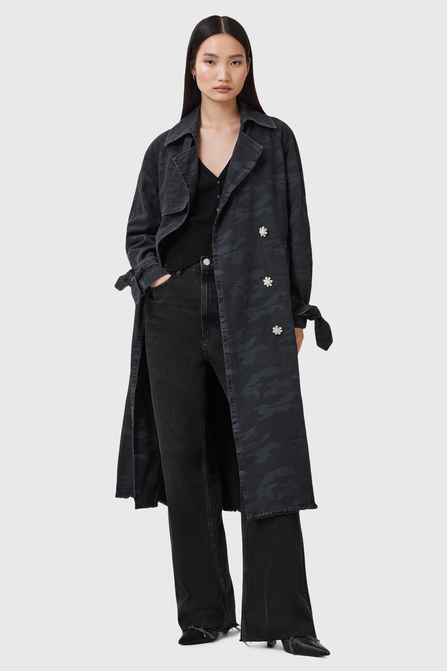 KIKI CAMO TRENCH INK BLUE 6