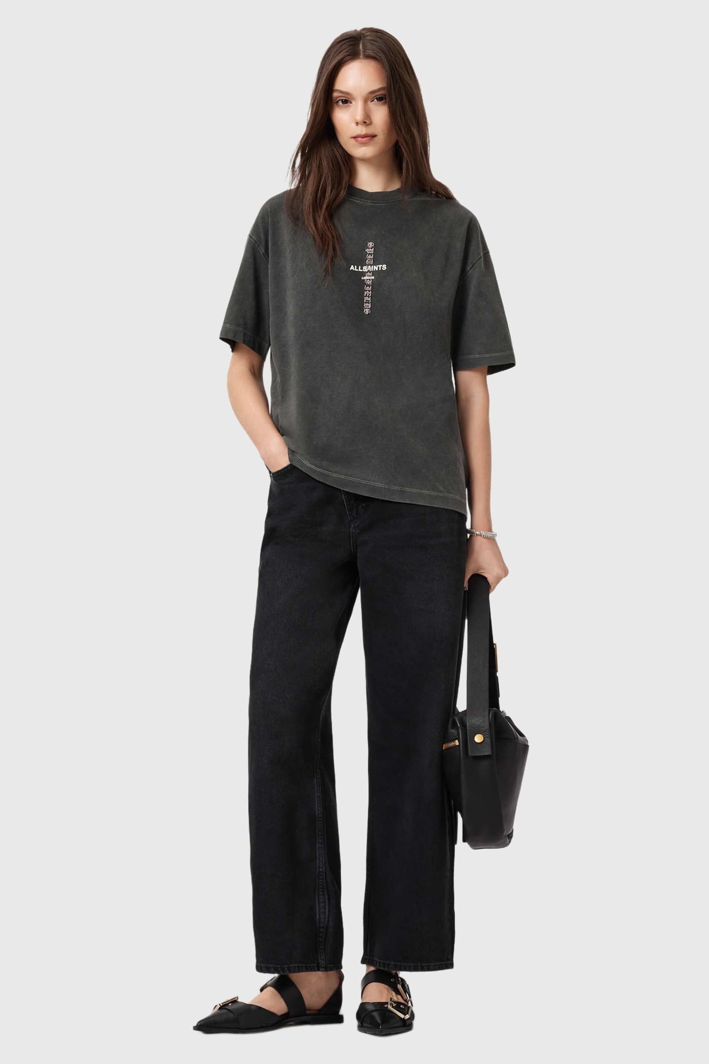 KNOX ETTA TEE WASHED BLACK 3