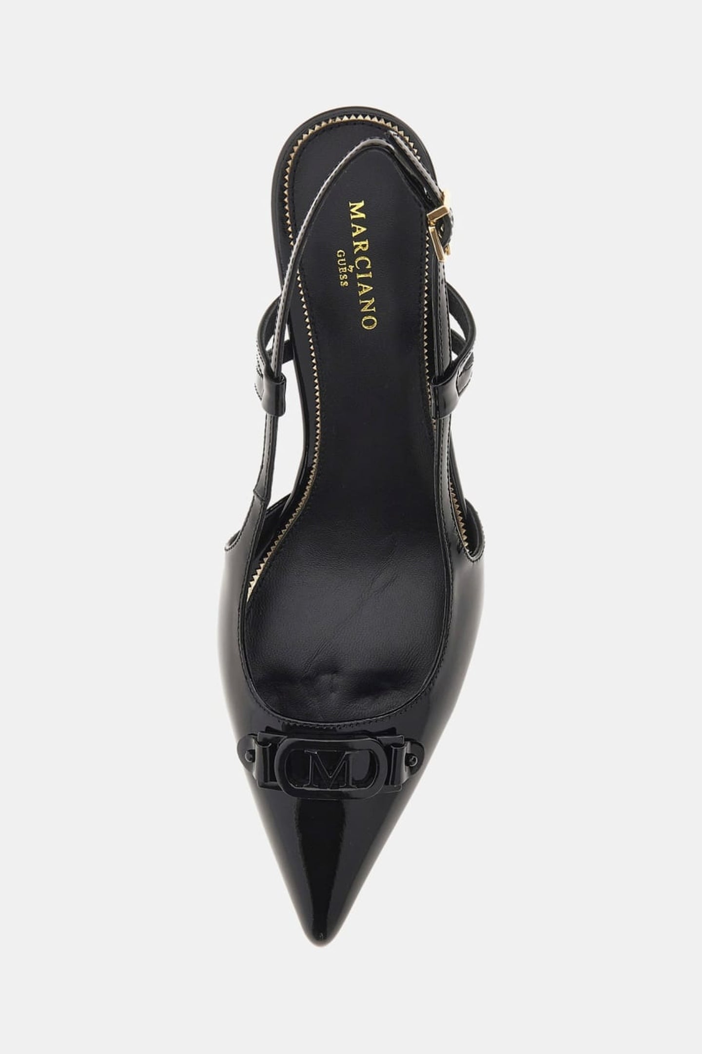 MARCIANO BY GUESS SLING BACK JET BLACK 2