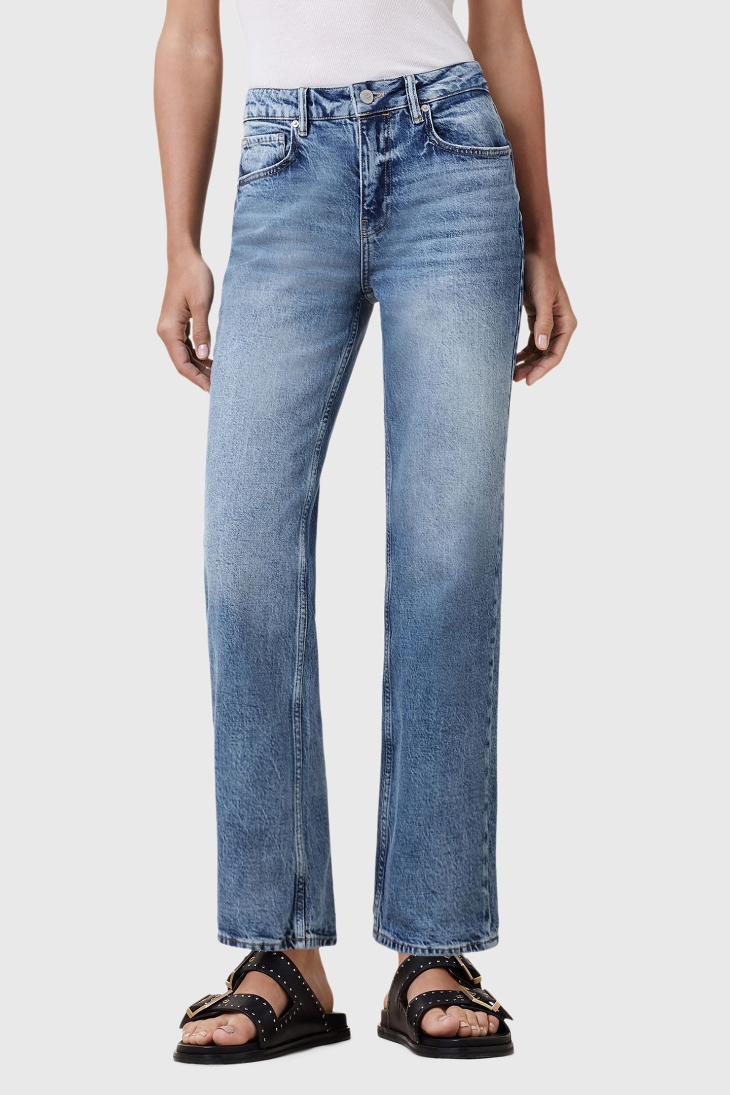 IDA STRAIGHT JEAN MID INDIGO 2