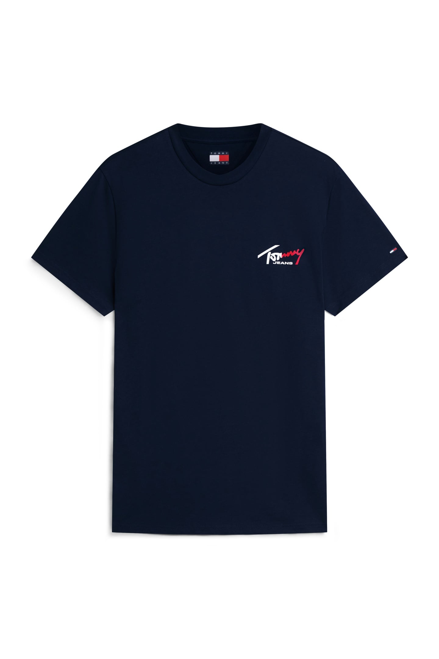 SLIM SIGN CHEST T-SHIRT DARK NIGHT NAVY 5