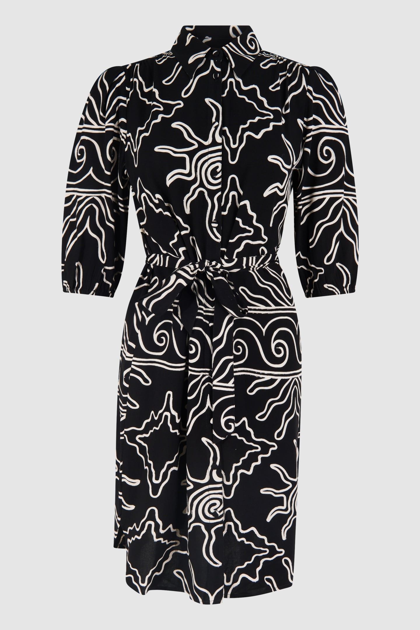 LA-SBTENDER SHORT DRESS BLACK/WHITE 3