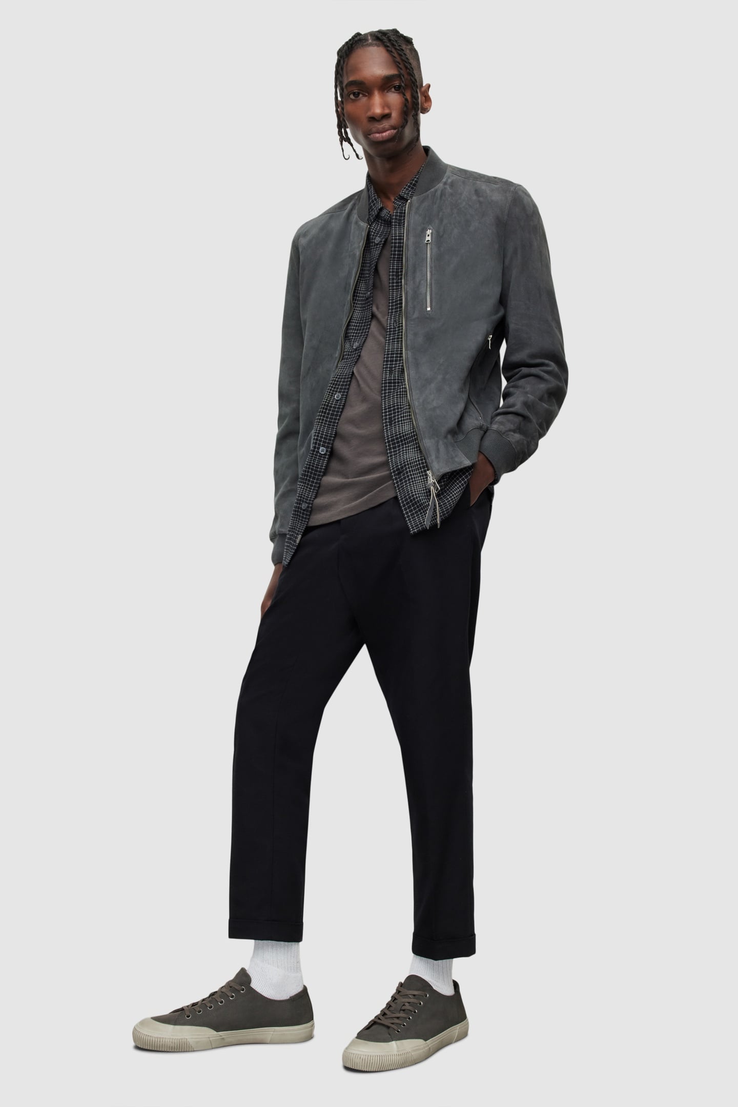 KEMBLE BOMBER SLATESTONE GREY 7