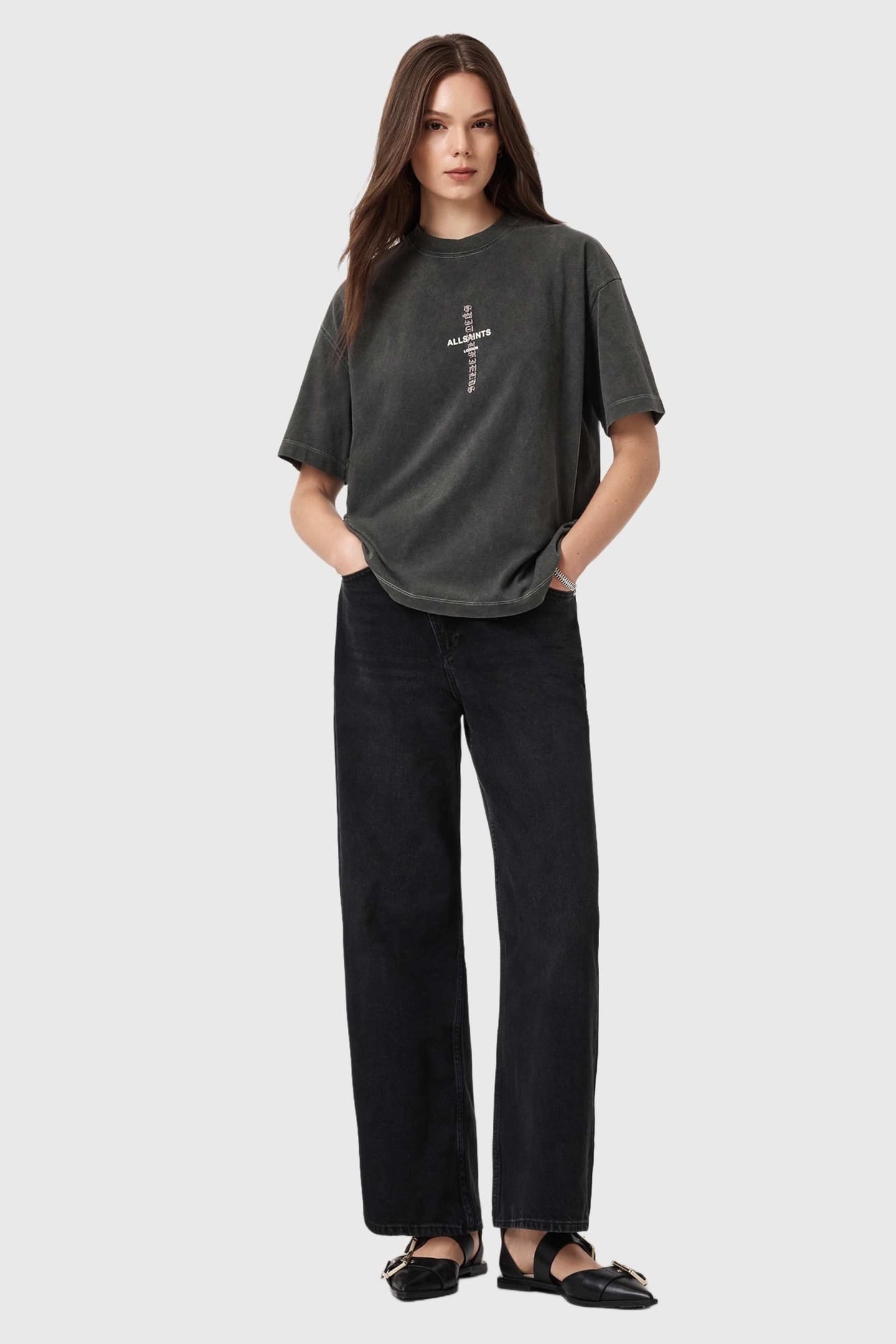 KNOX ETTA TEE WASHED BLACK 6