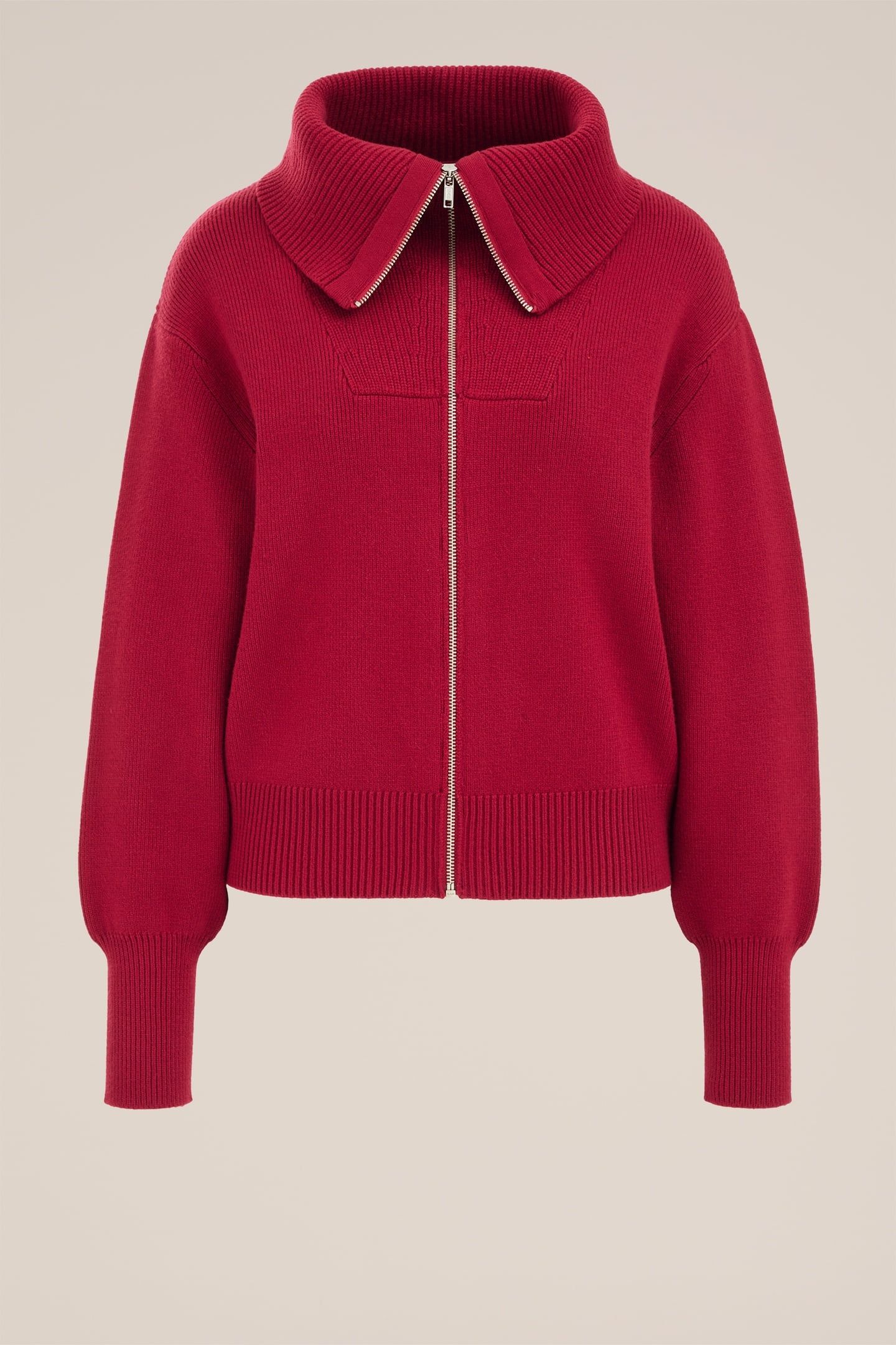 KNITTED CARDIGAN RED 4