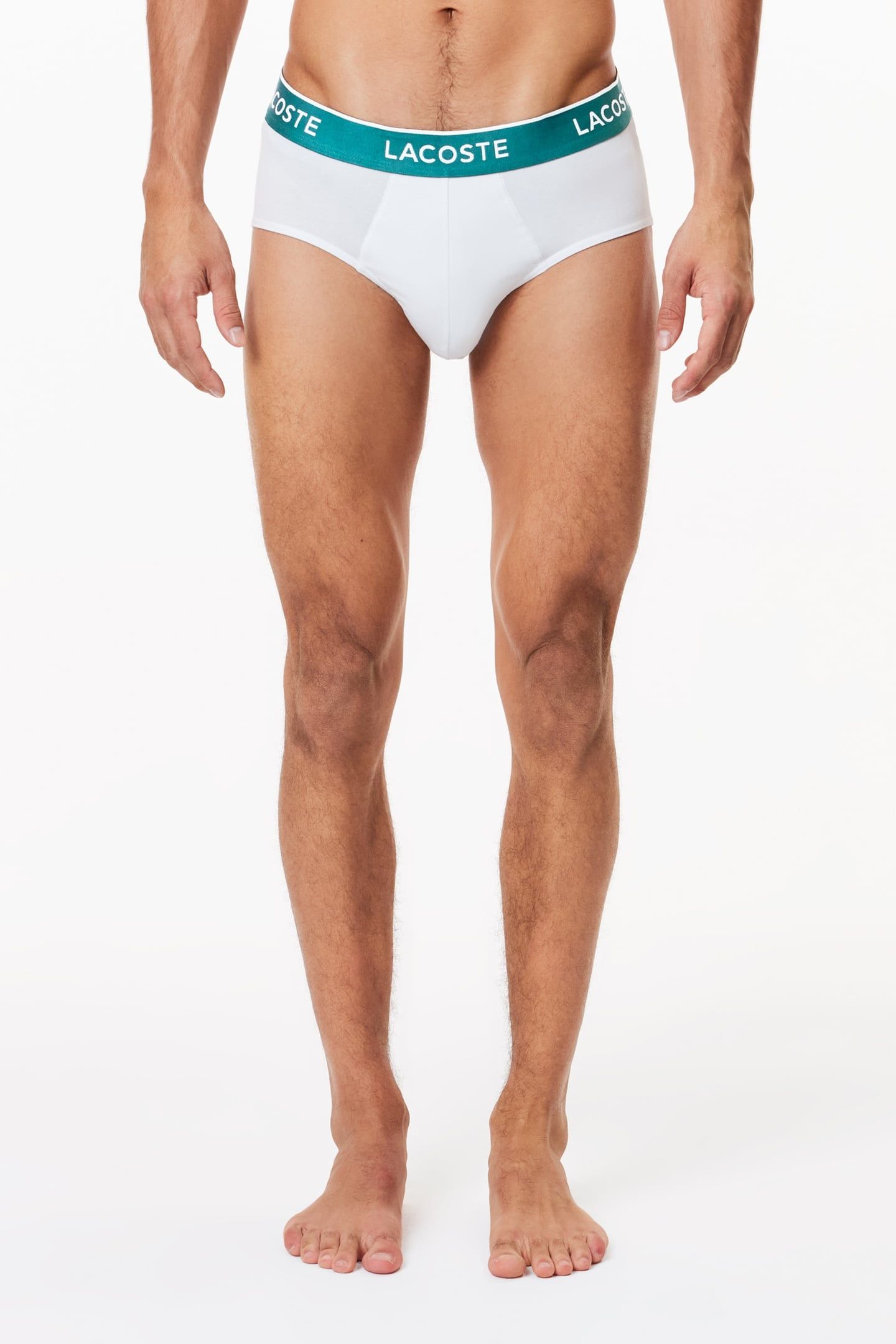 BRIEFS MEN BLACK/WHITE-SILVER CHINE 5