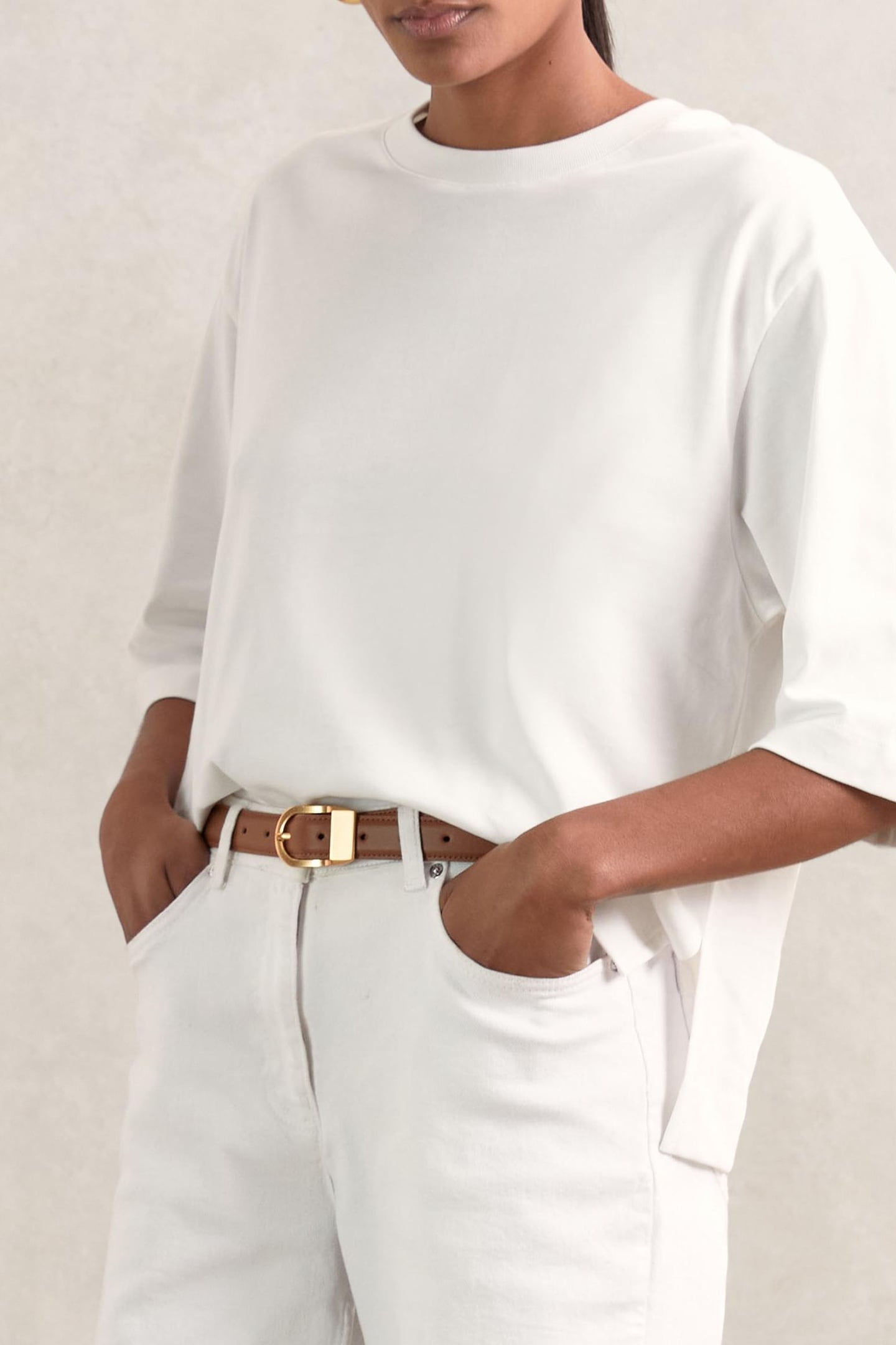 OVERSIZED T-SHIRT WHITE 1