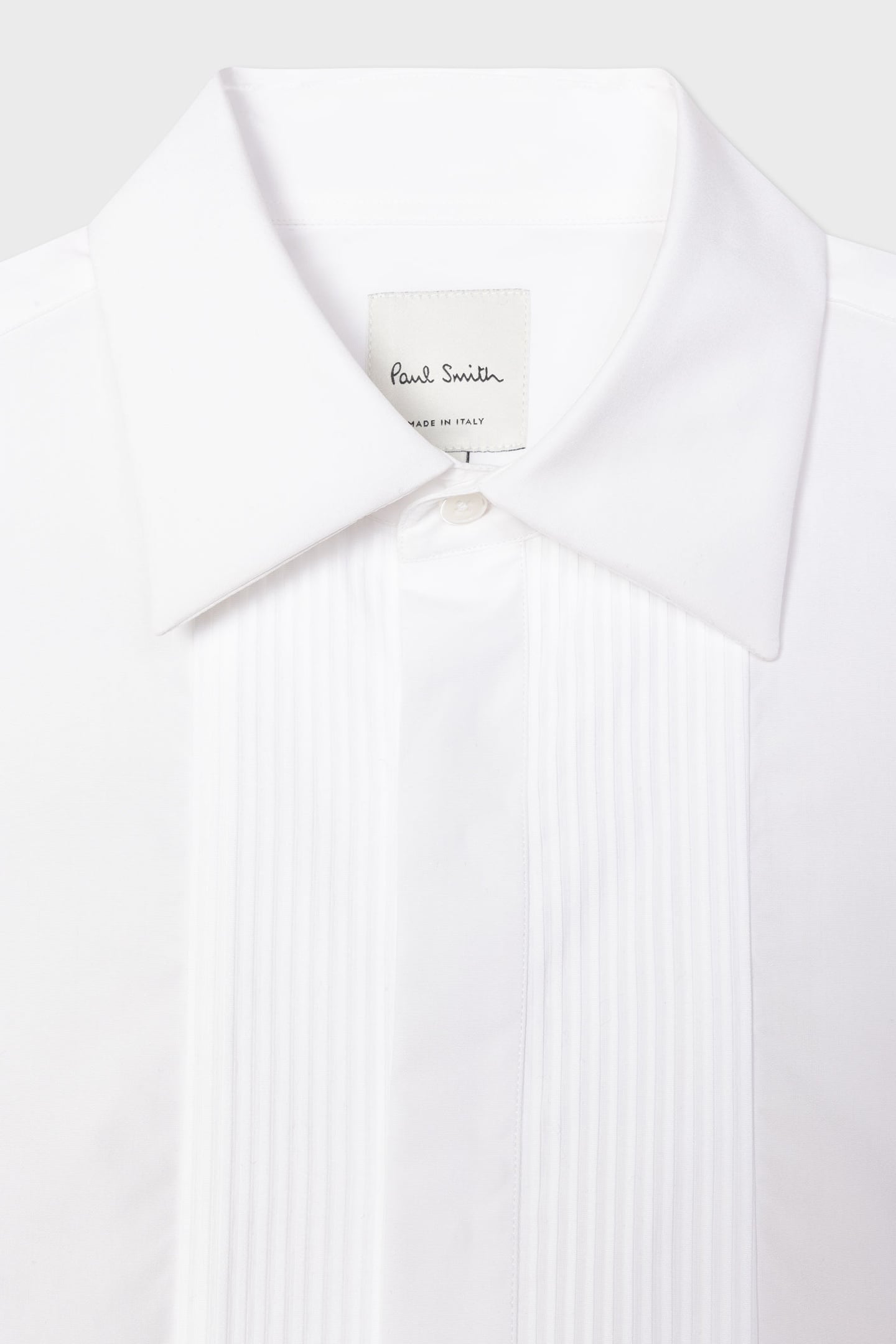 S/C TAILORED FIT EVENING SHIRT WHITE 8