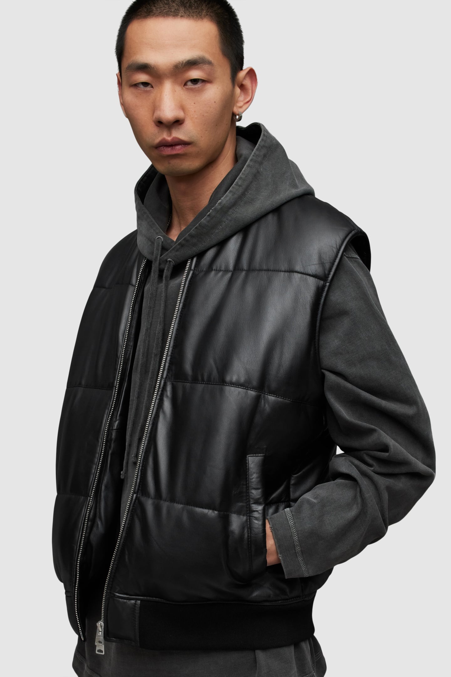 NARO PUFFER JACKET BLACK 2