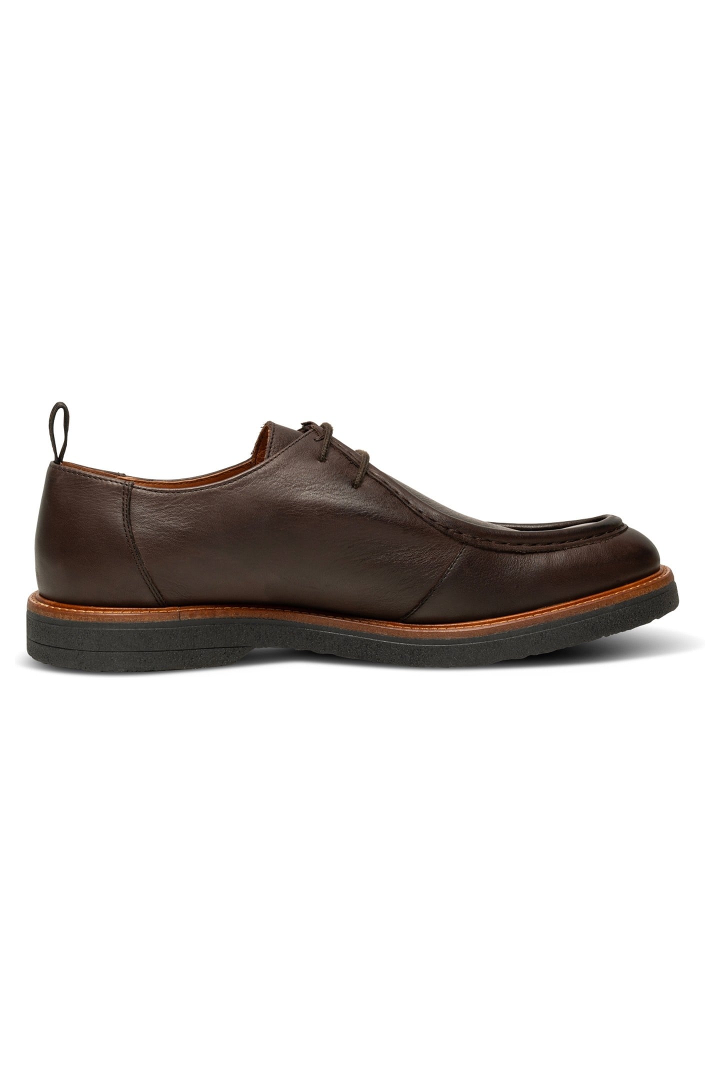 STB-KIP WALLABEE LEATHER BROWN 1