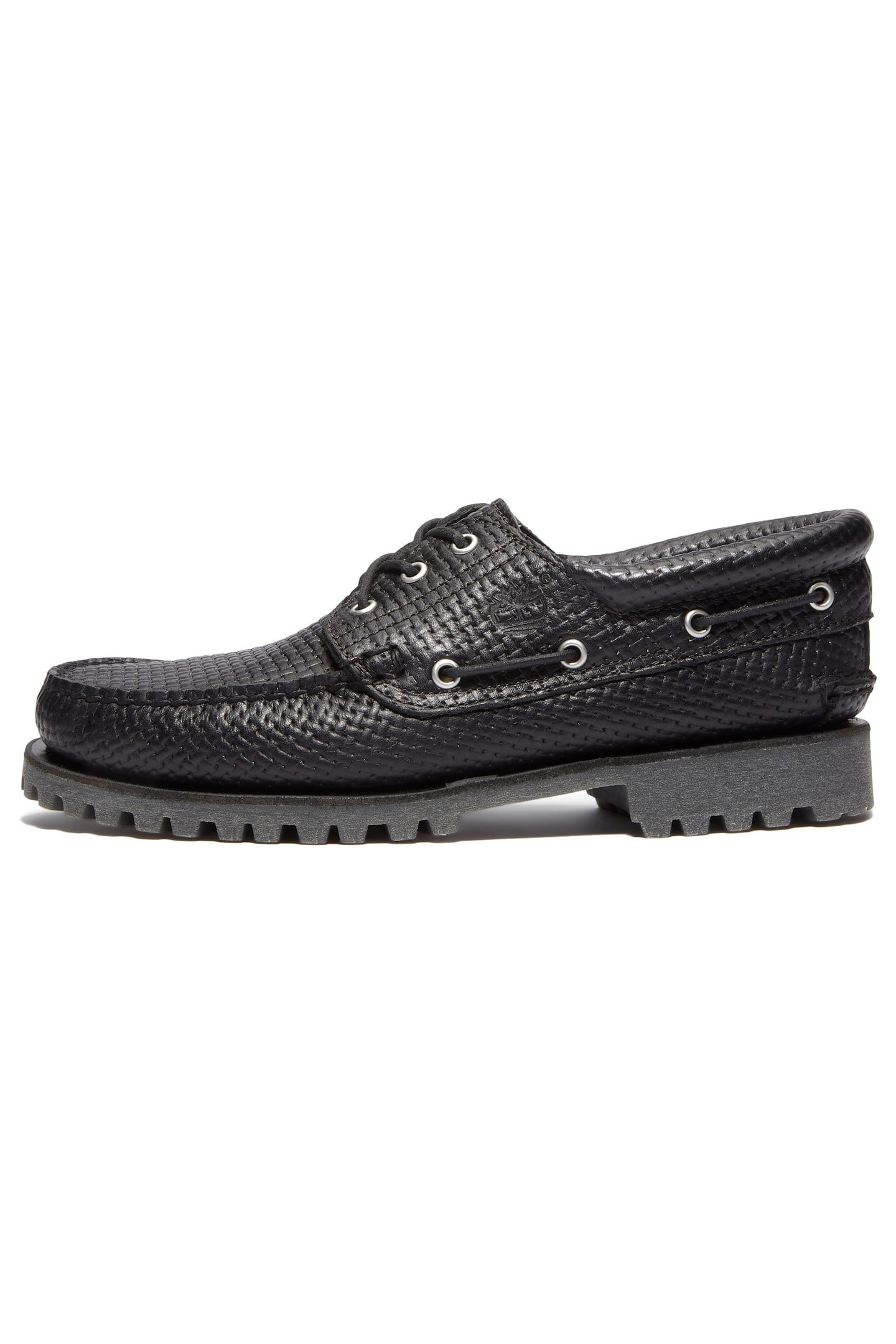 AUTHENTIC BOAT SHOE BLACK FULL GRAIN BROWN 6