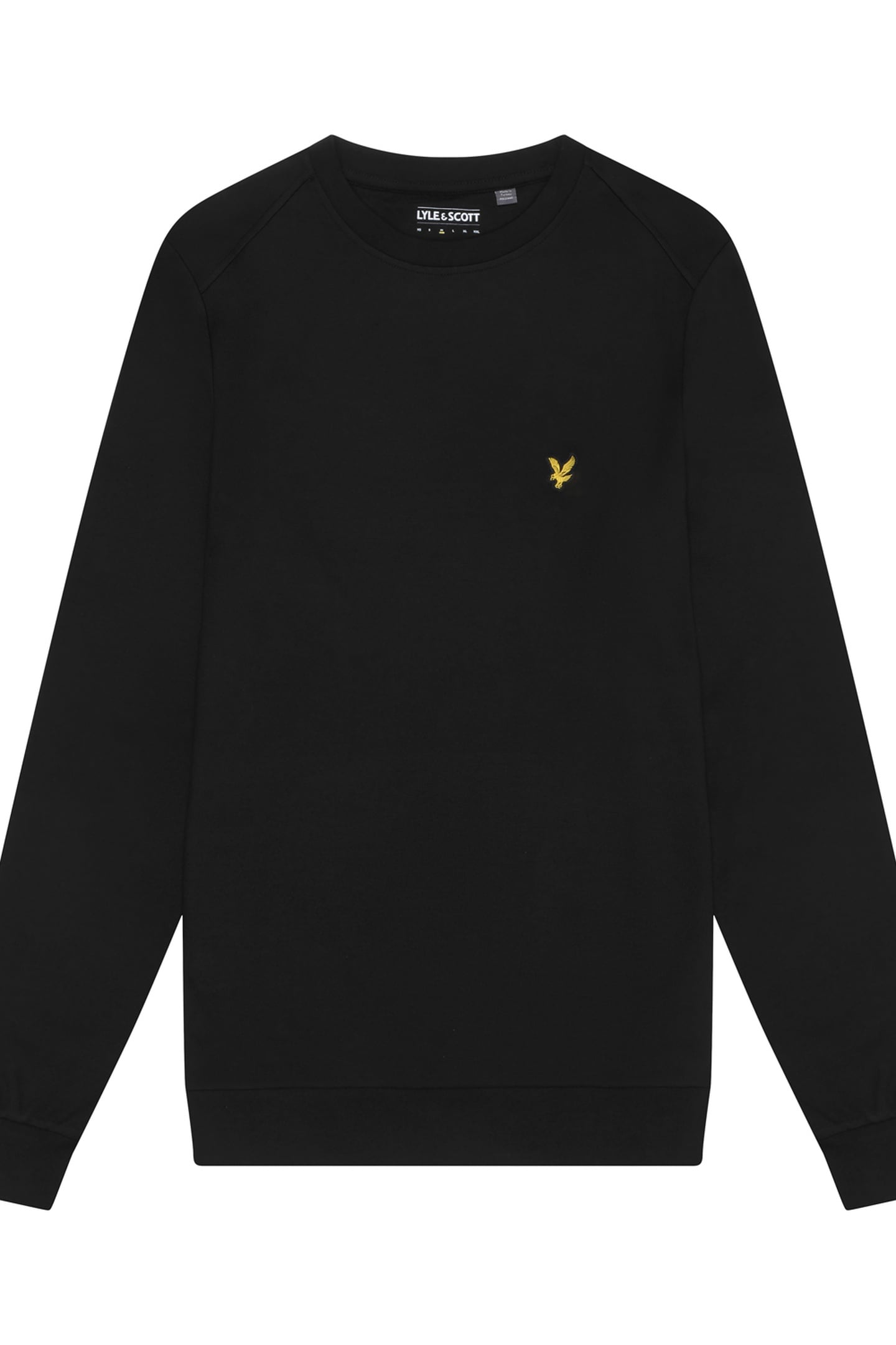 CREW NECK FLY FLEECE JET BLACK 4