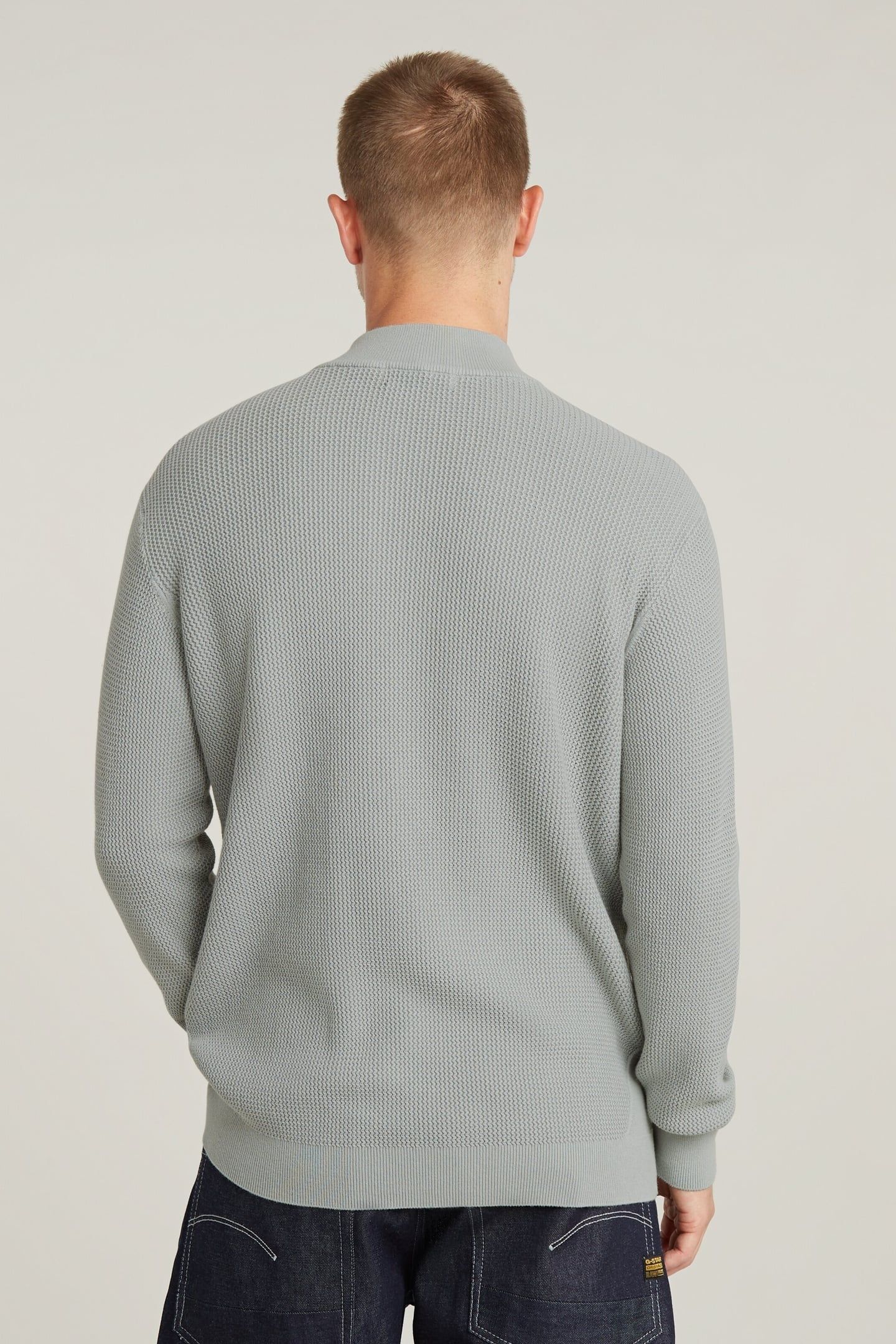 SERRATED SKIPPER KNIT GS MERCURY GD 3
