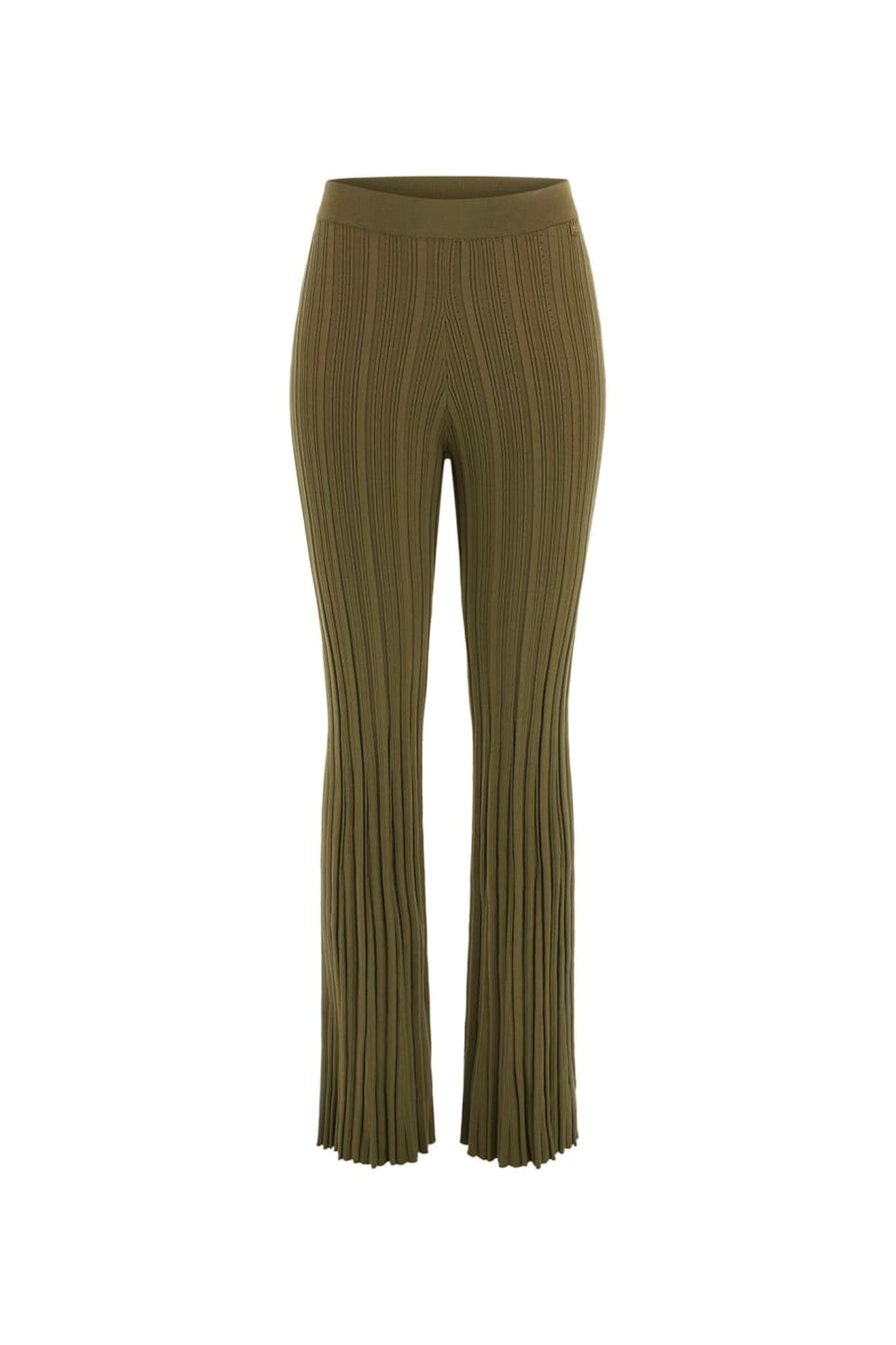 MARCIANO BY GUESS GIADA FLARE SWEATER PANT ARMY OLIVE 5