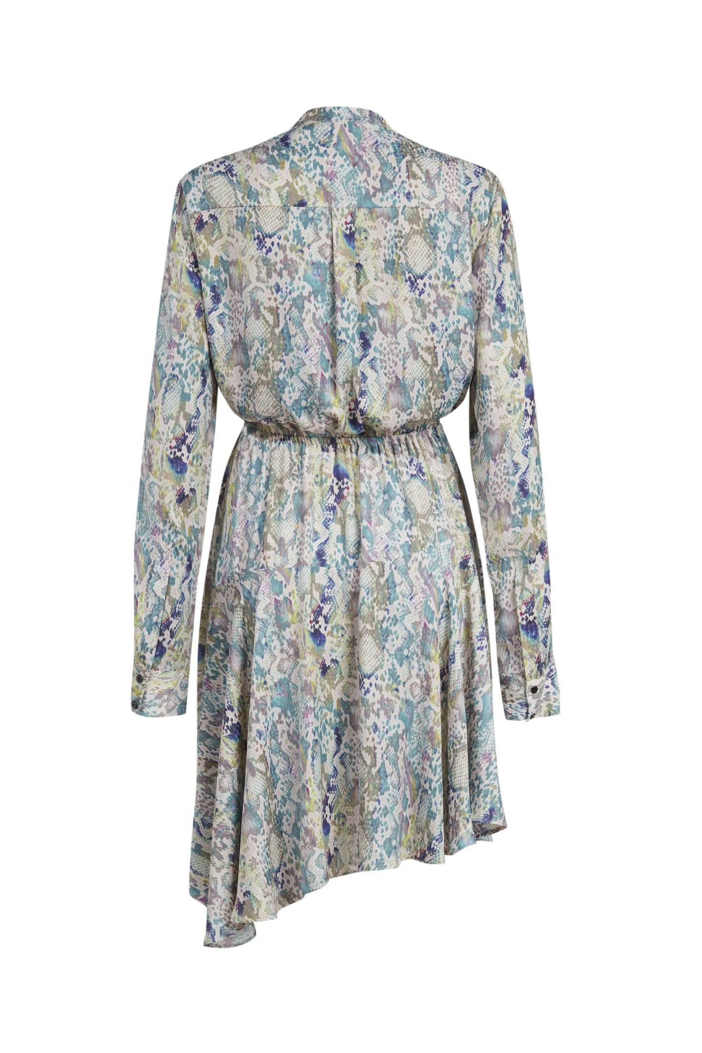 MARTINA MASALA DRESS RAINBOW BLUE 2