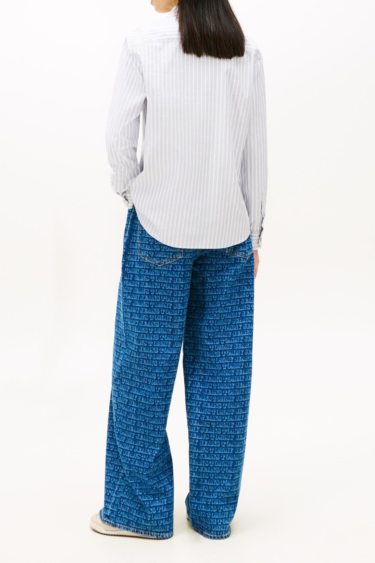 REGULAR OXFORD SHIRT PERIWINKLE DUSK/STRIPE 3