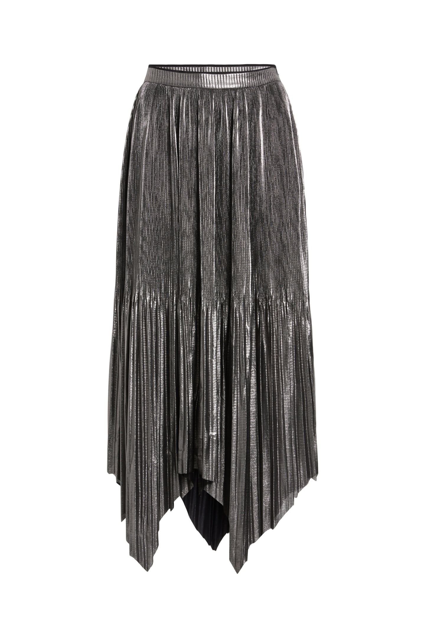 LERIN METALLIC SKIRT SILVER 4
