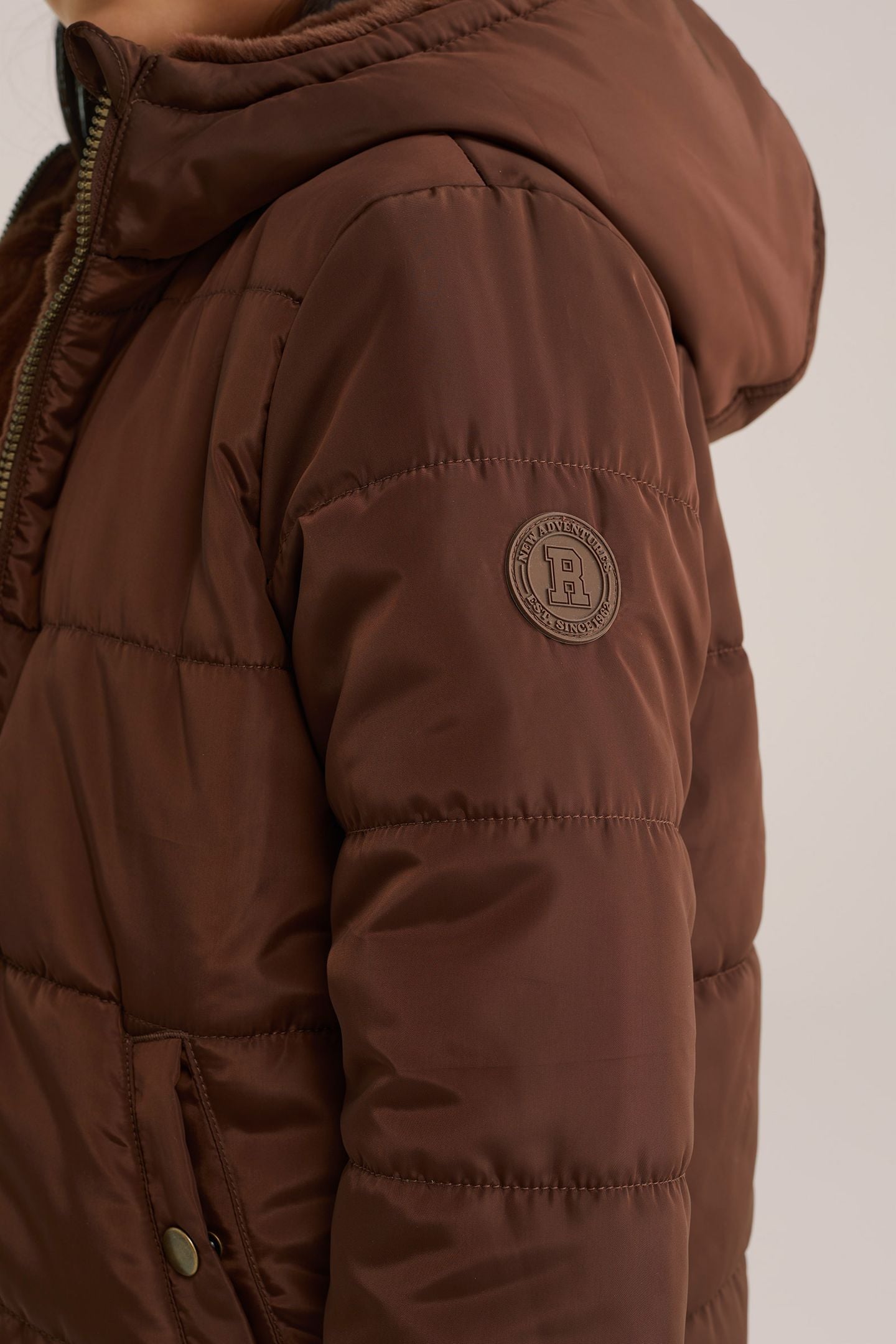 JACKET REVERSIBLE BOMBER DARK BROWN 6