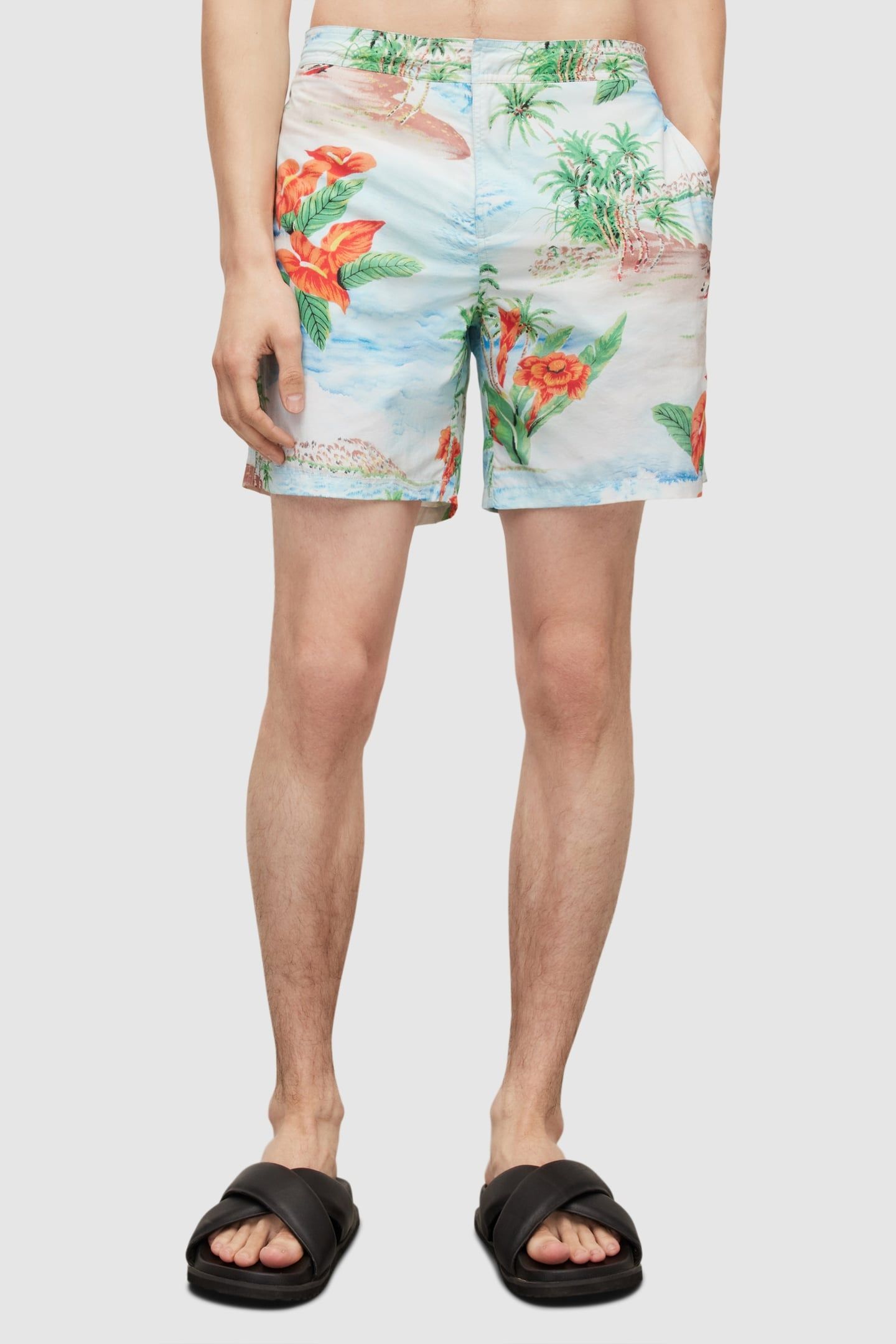 CATALINA SWIMSHORT ECRU 1